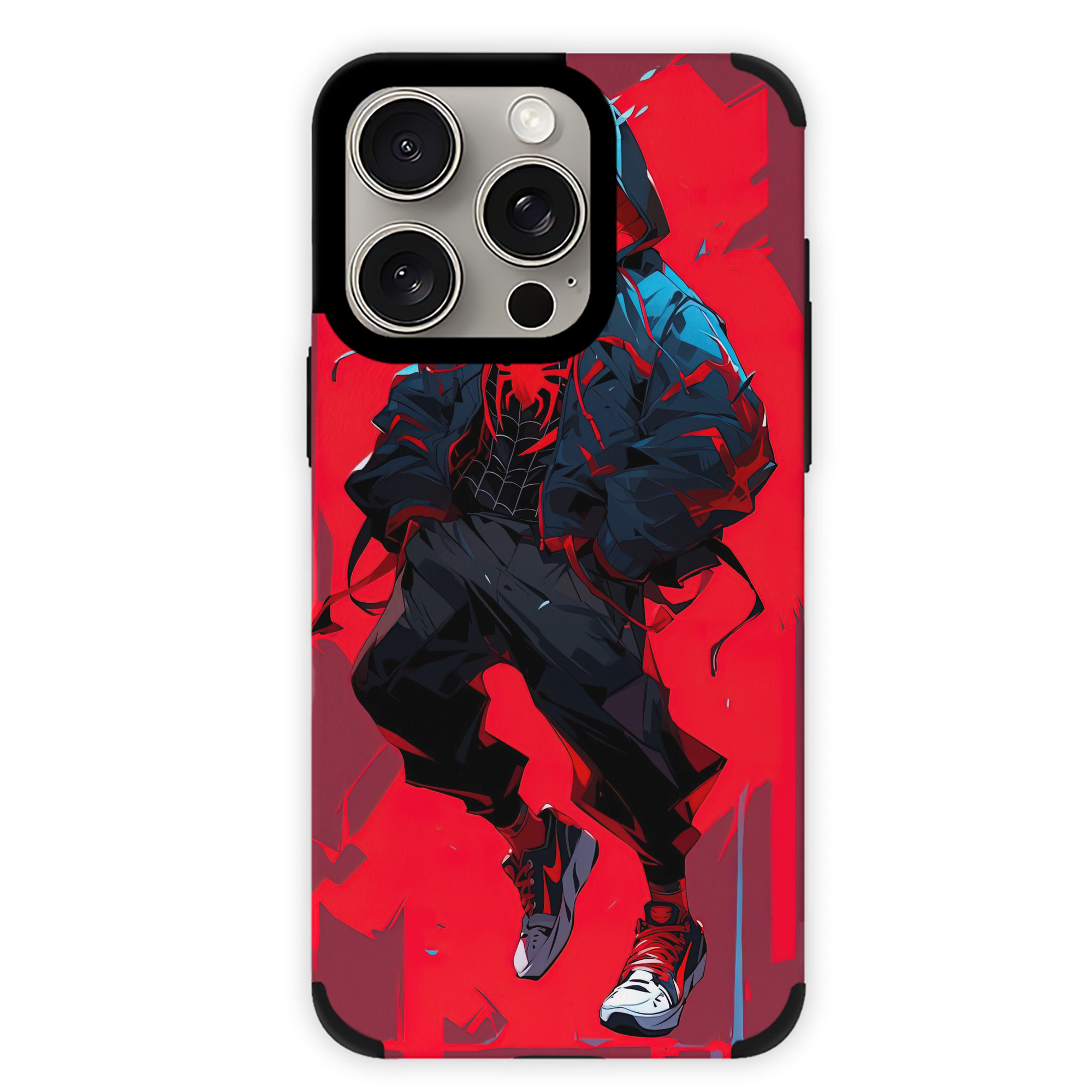 Spider Man スパイダーマン 【iPhone15ProMax対応】 PUレザー スマホケース 耐衝撃＆黄変防止