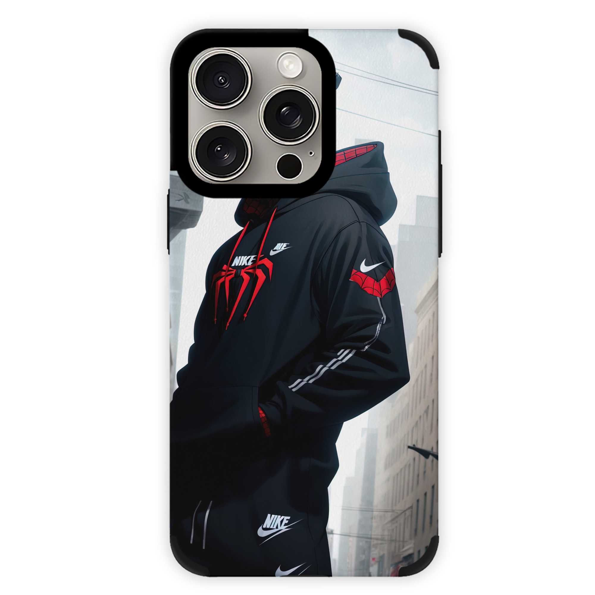Spider Man スパイダーマン 【iPhone15ProMax対応】 PUレザー スマホケース 耐衝撃＆黄変防止