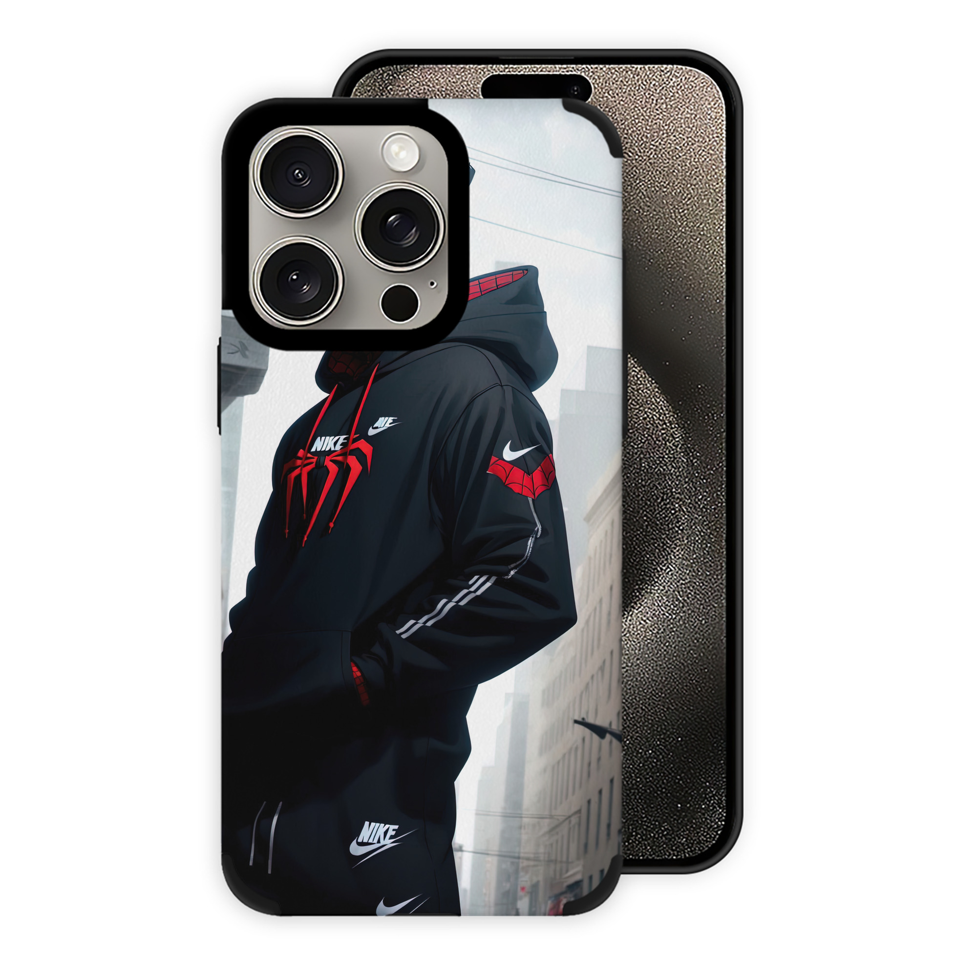 Spider Man スパイダーマン 【iPhone15ProMax対応】 PUレザー スマホケース 耐衝撃＆黄変防止
