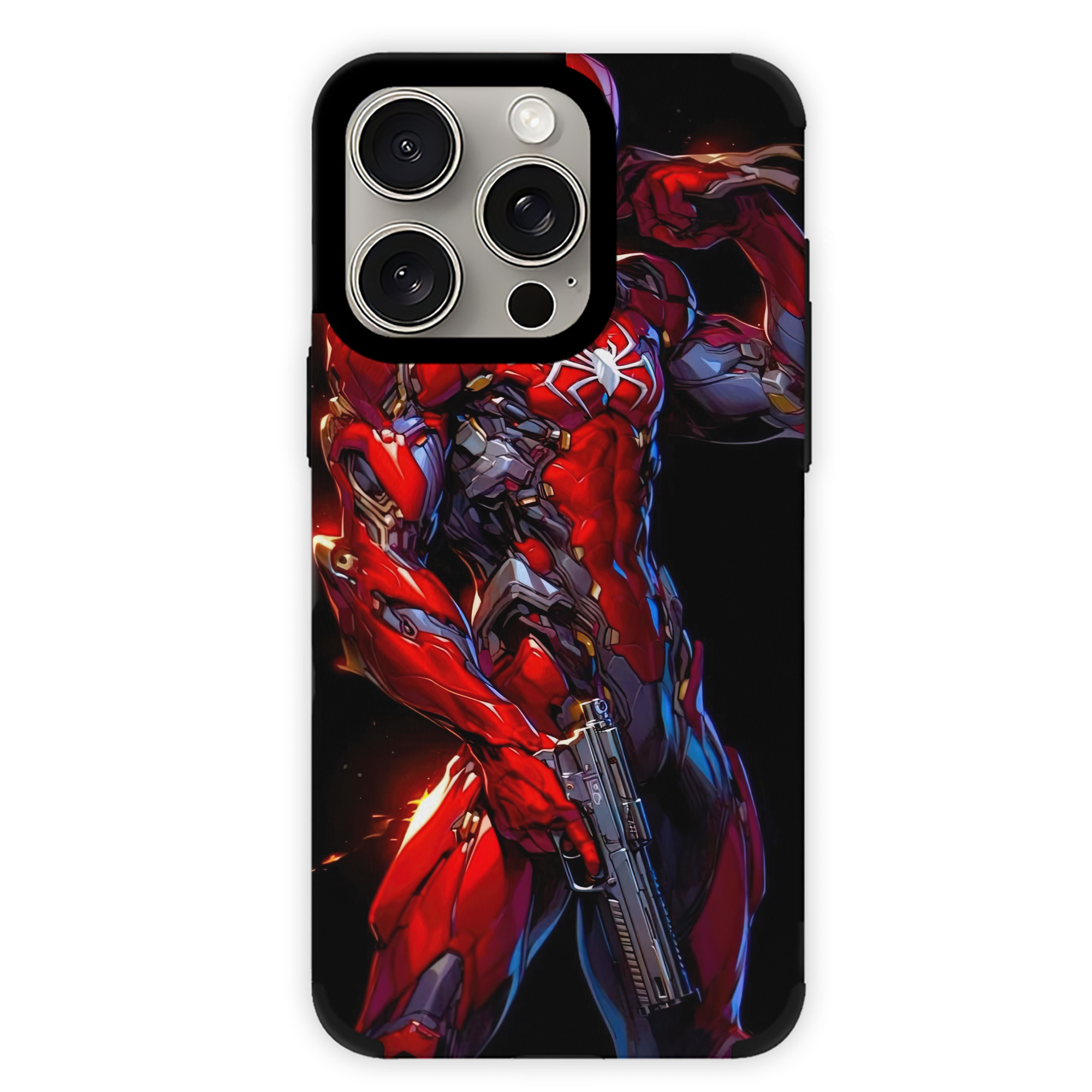Spider Man スパイダーマン 【iPhone15ProMax対応】 PUレザー スマホケース 耐衝撃＆黄変防止