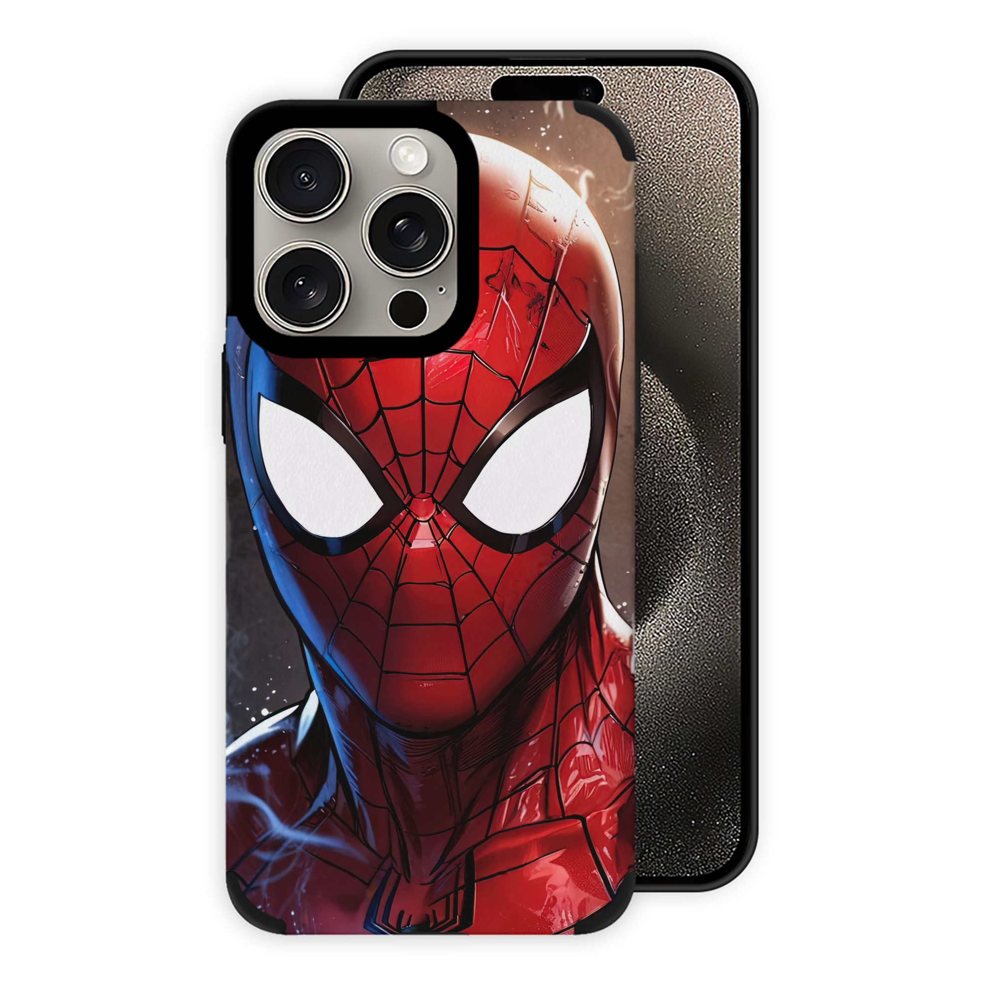 Spider Man スパイダーマン 【iPhone15ProMax対応】 PUレザー スマホケース 耐衝撃＆黄変防止