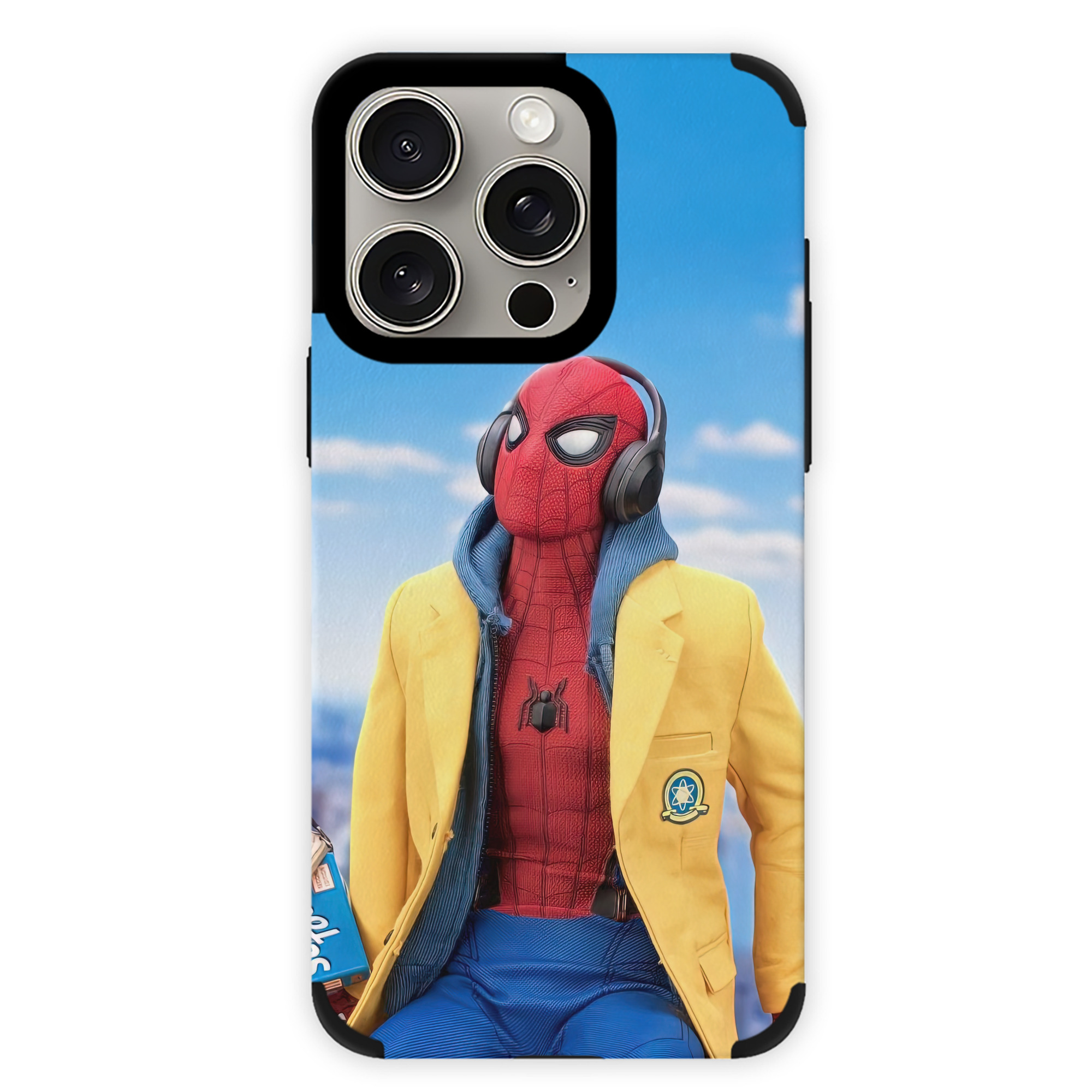 Spider Man スパイダーマン 【iPhone15ProMax対応】 PUレザー スマホケース 耐衝撃＆黄変防止