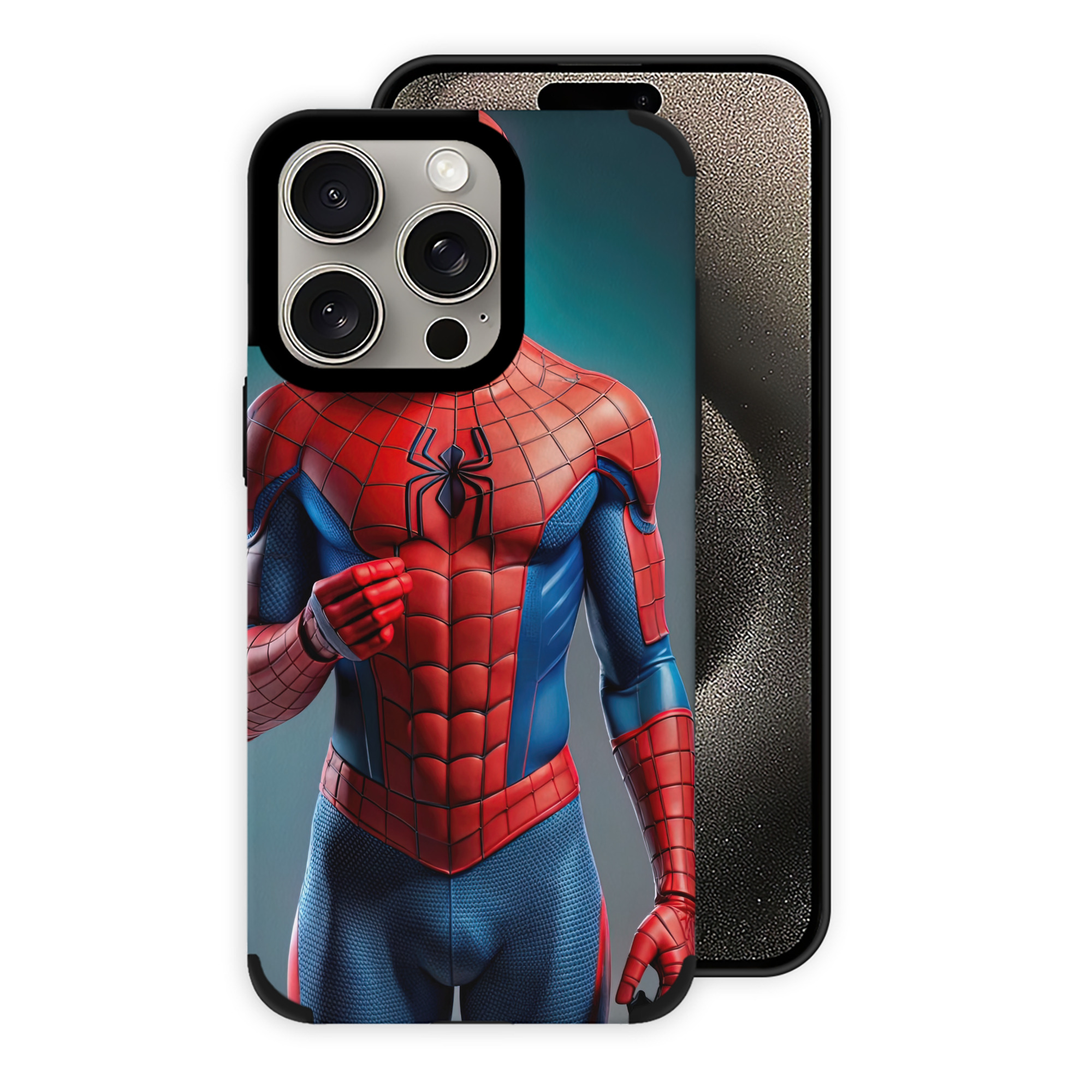 Spider Man スパイダーマン 【iPhone15ProMax対応】 PUレザー スマホケース 耐衝撃＆黄変防止