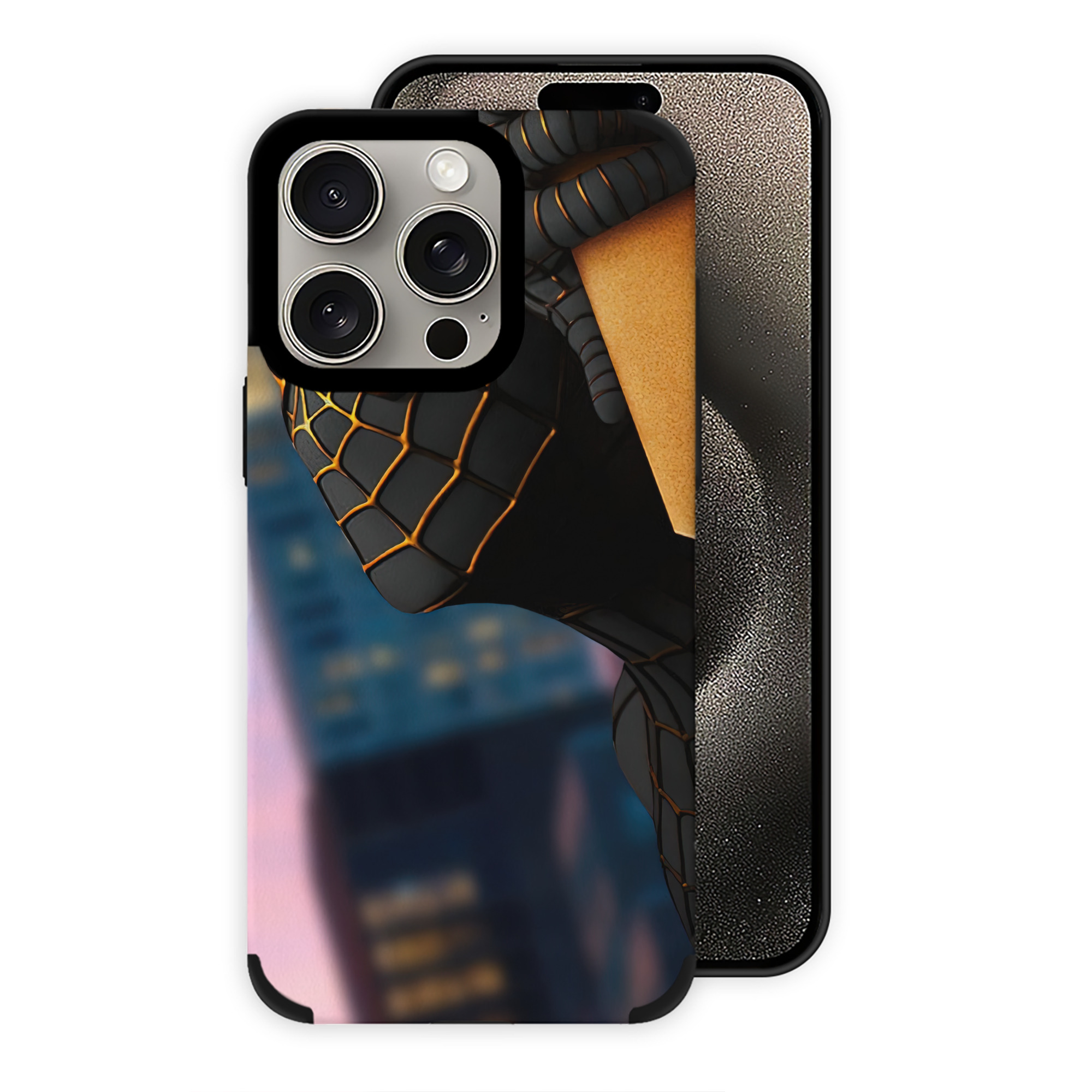 Spider Man スパイダーマン 【iPhone15ProMax対応】 PUレザー スマホケース 耐衝撃＆黄変防止
