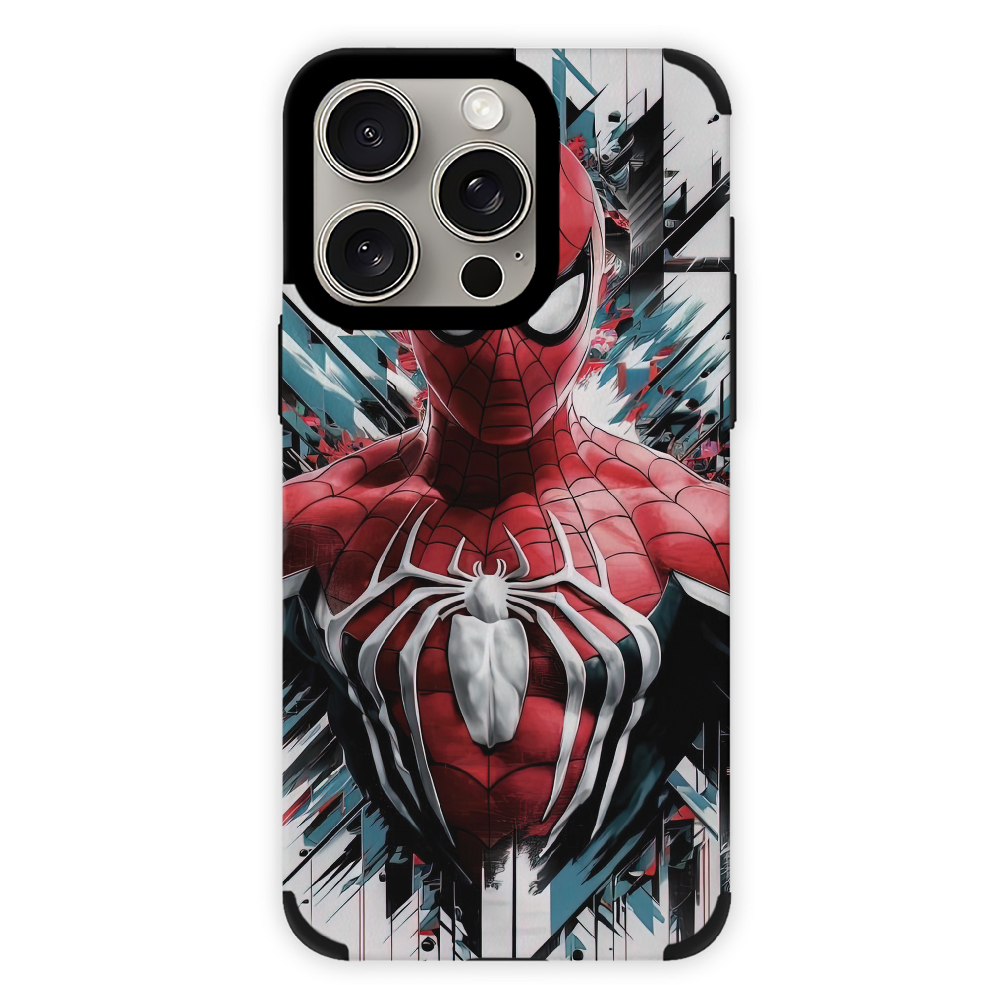 （画像用） Spider Man スパイダーマン 【iPhone15ProMax対応】 PUレザー スマホケース 耐衝撃＆黄変防止