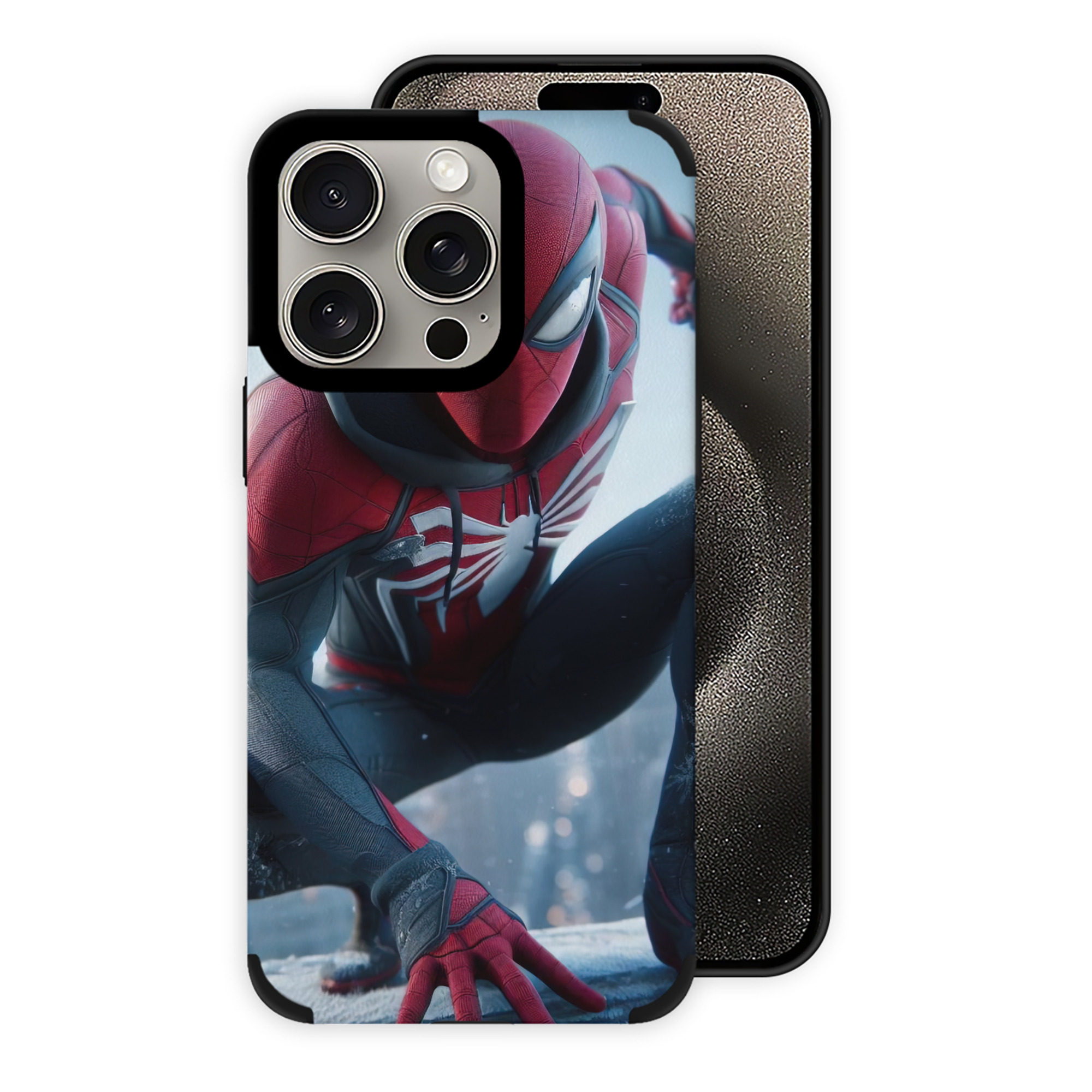 Spider Man スパイダーマン 【iPhone15ProMax対応】 PUレザー スマホケース 耐衝撃＆黄変防止