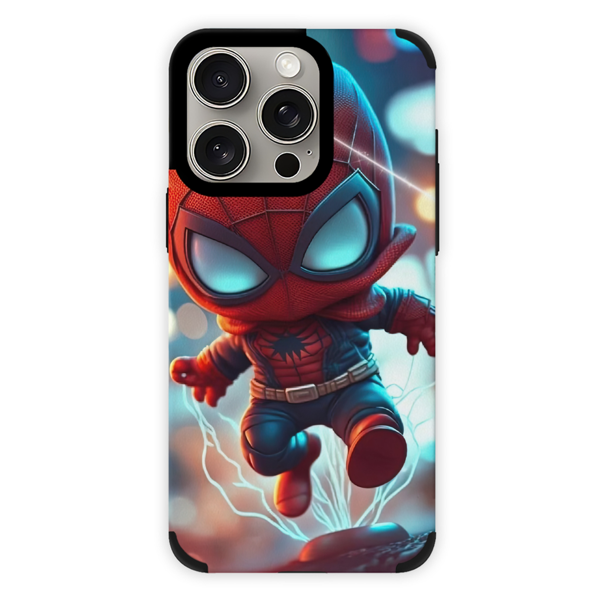 Spider Man スパイダーマン 【iPhone15ProMax対応】 PUレザー スマホケース 耐衝撃＆黄変防止