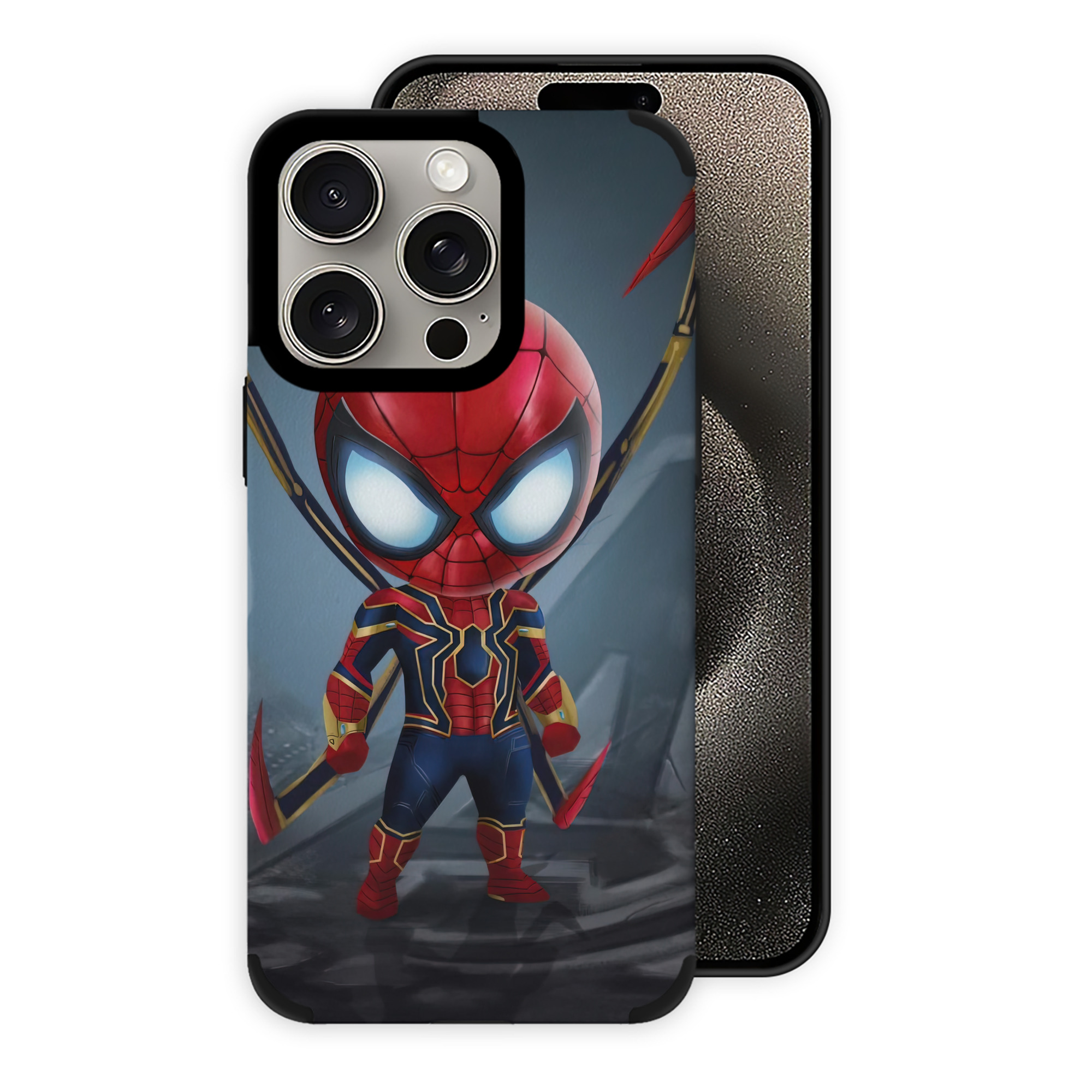 Spider Man スパイダーマン 【iPhone15ProMax対応】 PUレザー スマホケース 耐衝撃＆黄変防止
