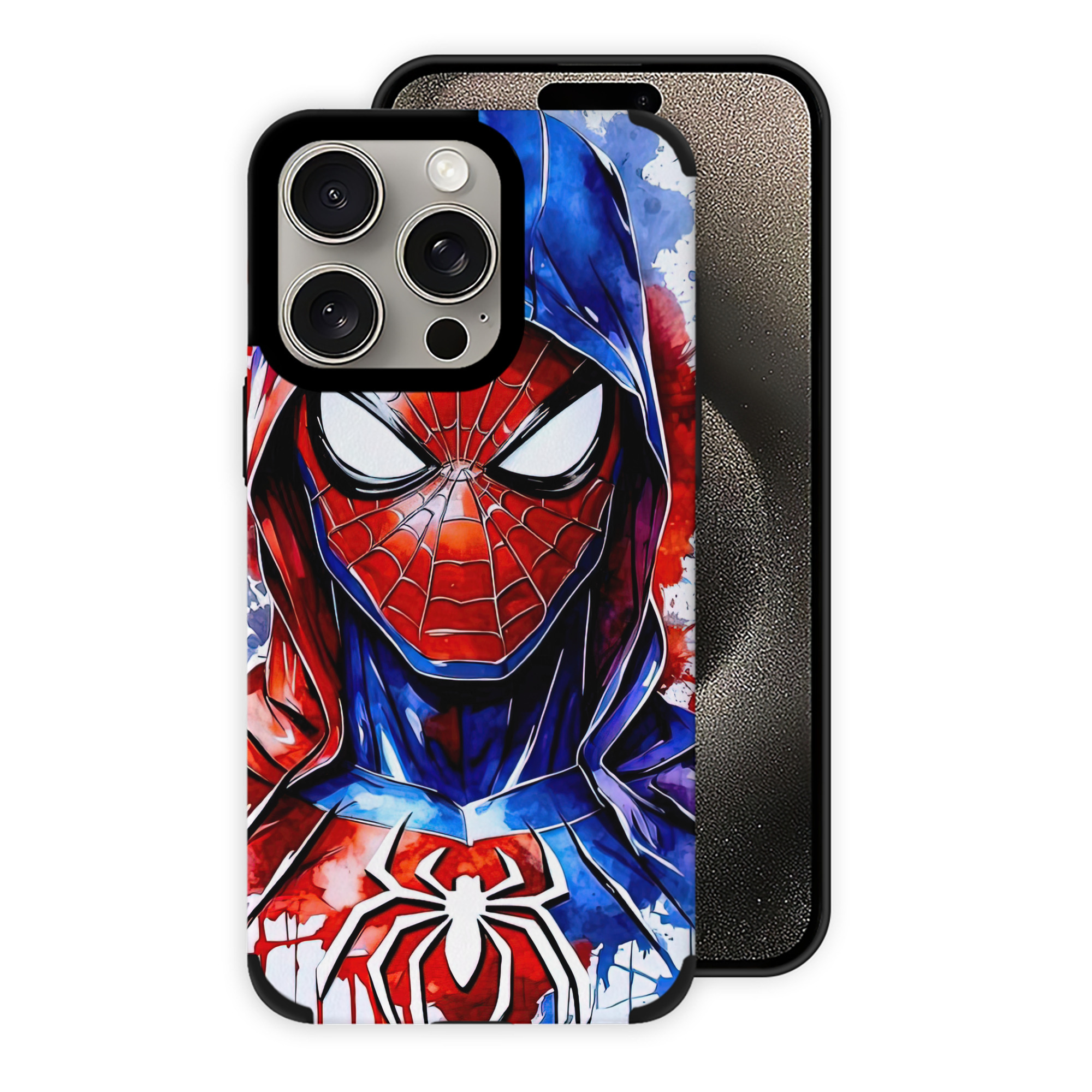 Spider Man スパイダーマン 【iPhone15ProMax対応】 PUレザー スマホケース 耐衝撃＆黄変防止