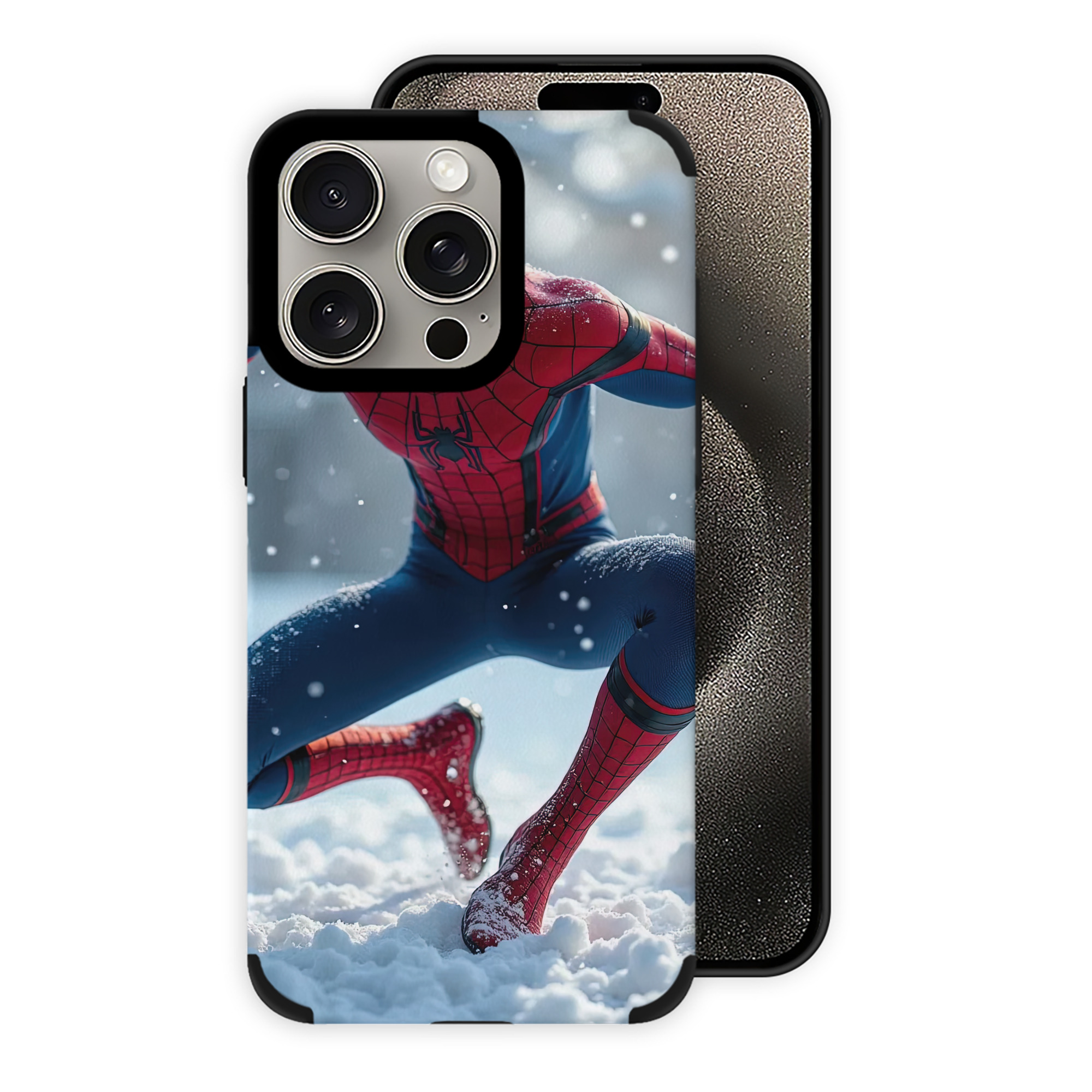 Spider Man スパイダーマン 【iPhone15ProMax対応】 PUレザー スマホケース 耐衝撃＆黄変防止