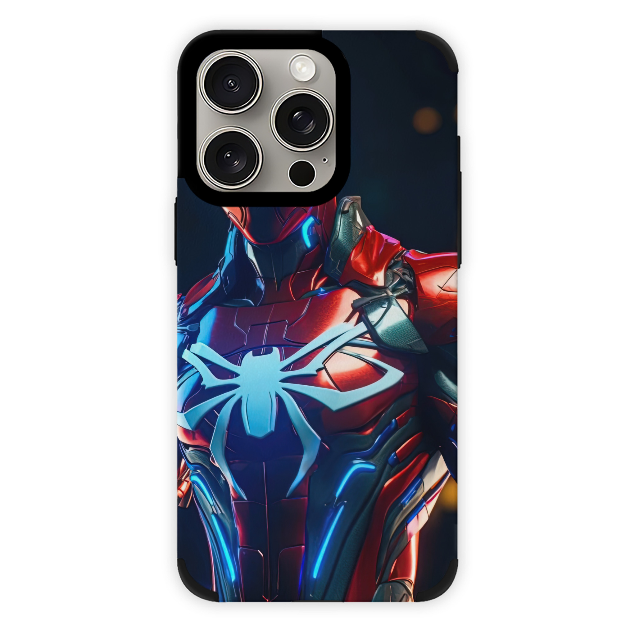 （画像用） Spider Man スパイダーマン 【iPhone15ProMax対応】 PUレザー スマホケース 耐衝撃＆黄変防止