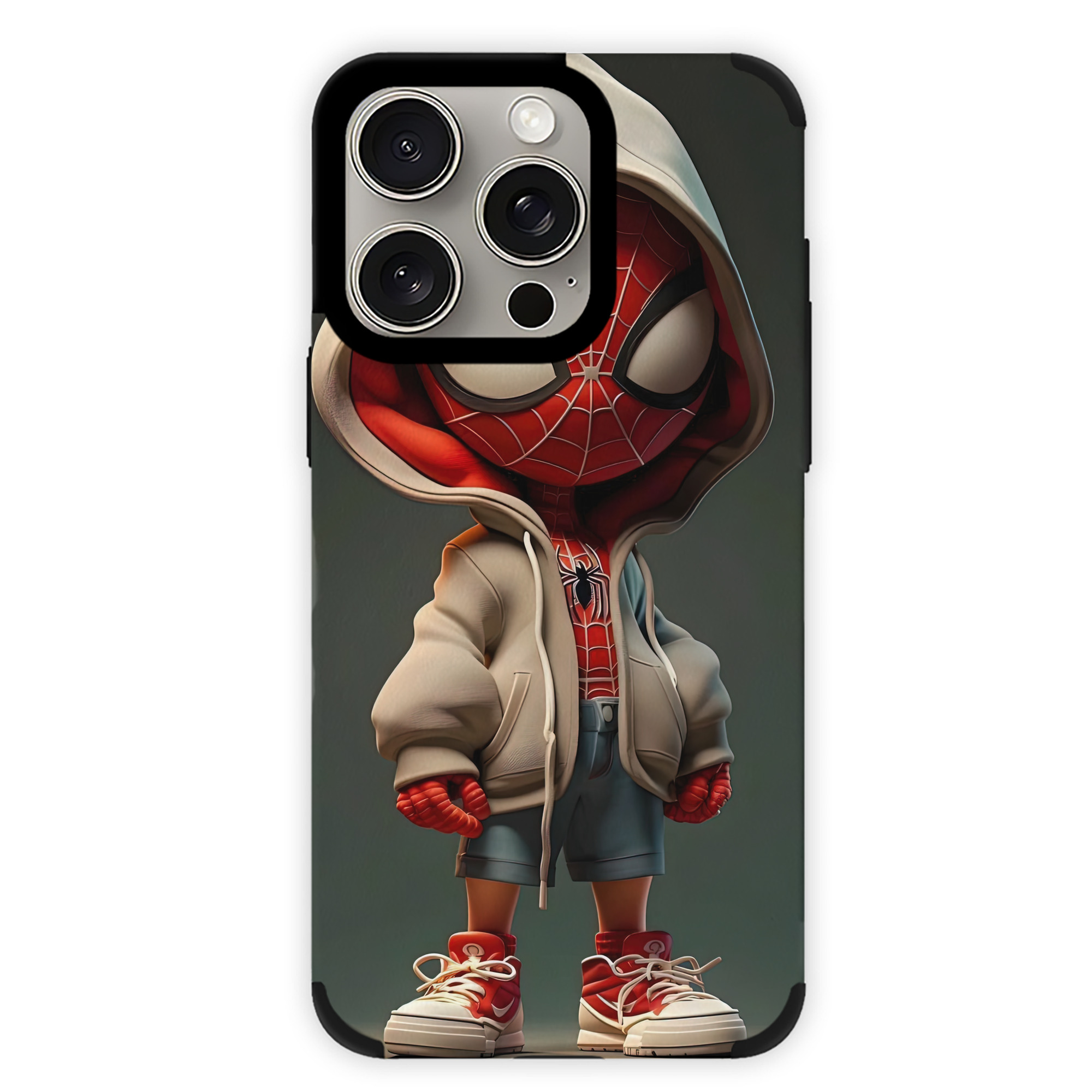 Spider Man スパイダーマン 【iPhone15ProMax対応】 PUレザー スマホケース 耐衝撃＆黄変防止
