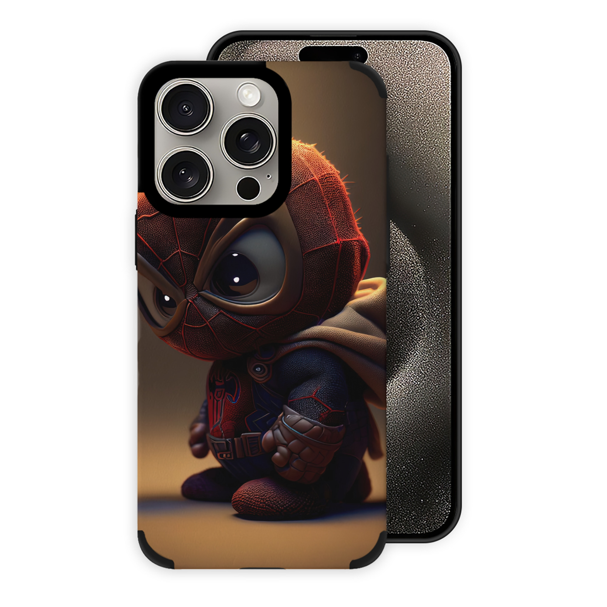 （画像用） Spider Man スパイダーマン 【iPhone15ProMax対応】 PUレザー スマホケース 耐衝撃＆黄変防止