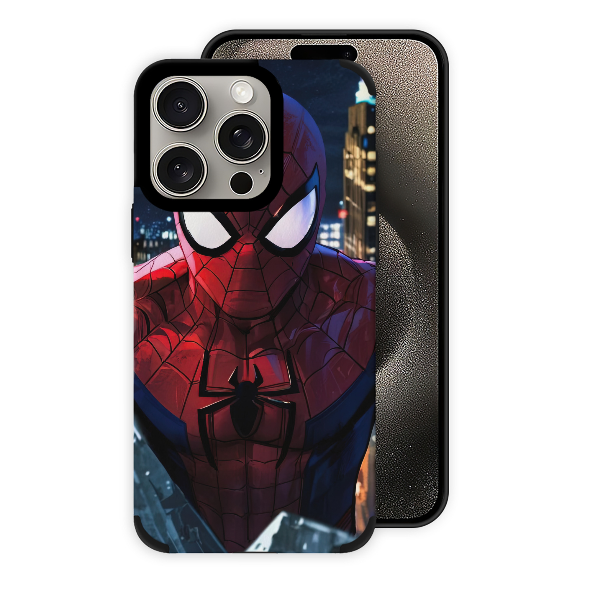 Spider Man スパイダーマン 【iPhone15ProMax対応】 PUレザー スマホケース 耐衝撃＆黄変防止