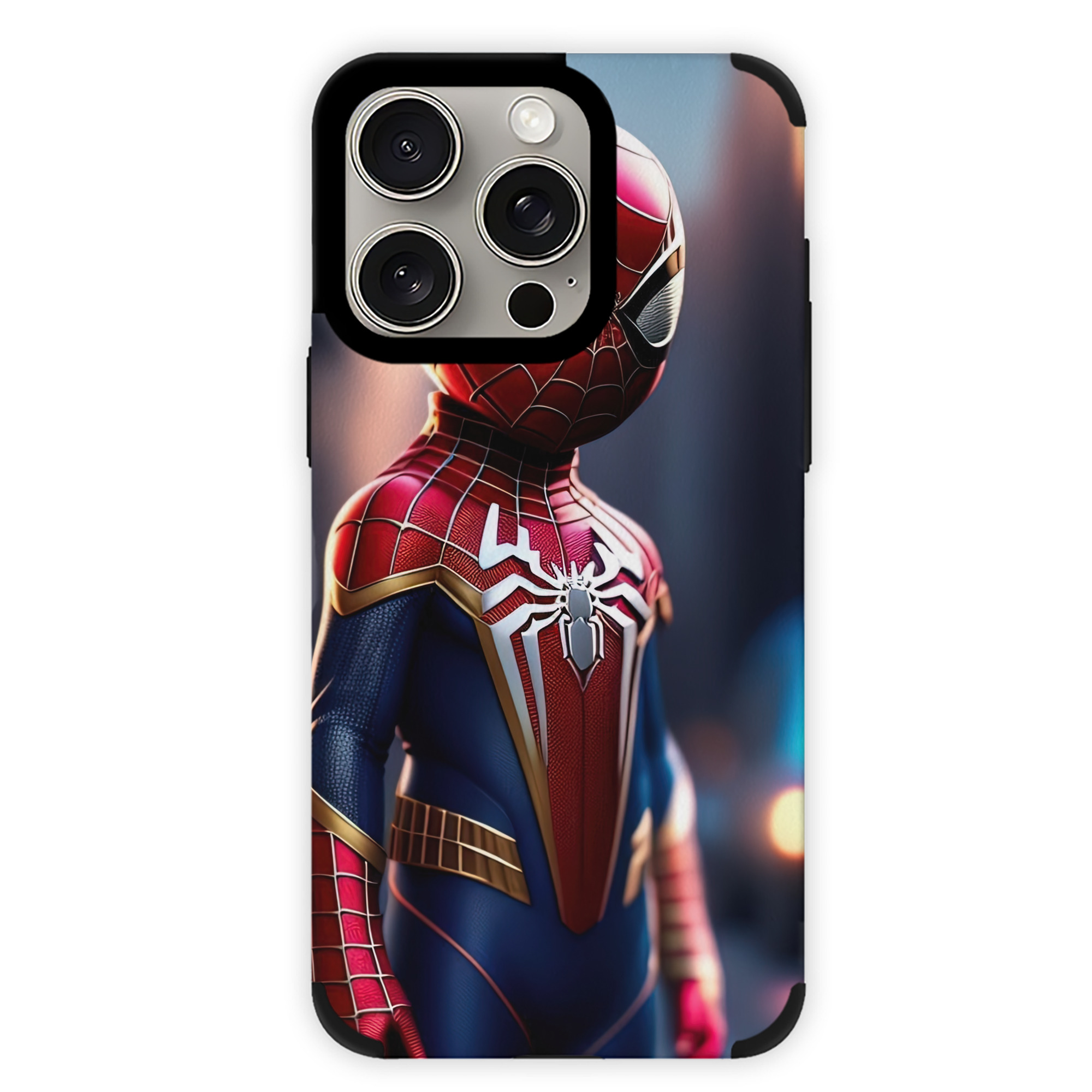 （画像用） Spider Man スパイダーマン 【iPhone15ProMax対応】 PUレザー スマホケース 耐衝撃＆黄変防止