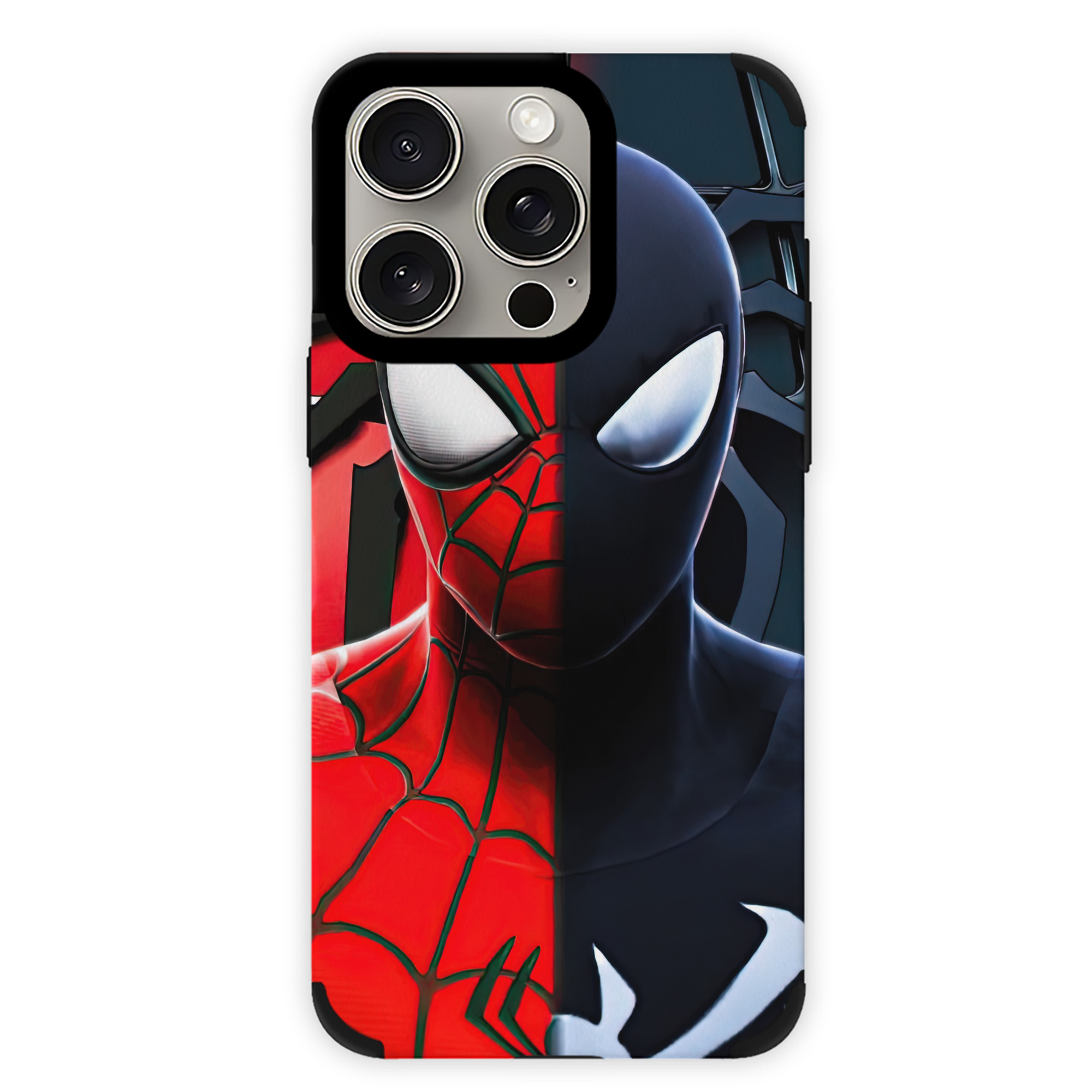 （画像用） Spider Man スパイダーマン 【iPhone15ProMax対応】 PUレザー スマホケース 耐衝撃＆黄変防止