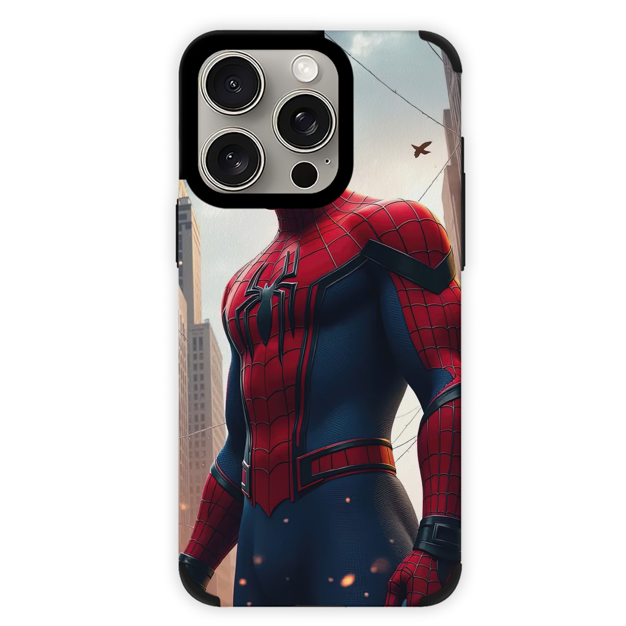 Spider Man スパイダーマン 【iPhone15ProMax対応】 PUレザー スマホケース 耐衝撃＆黄変防止