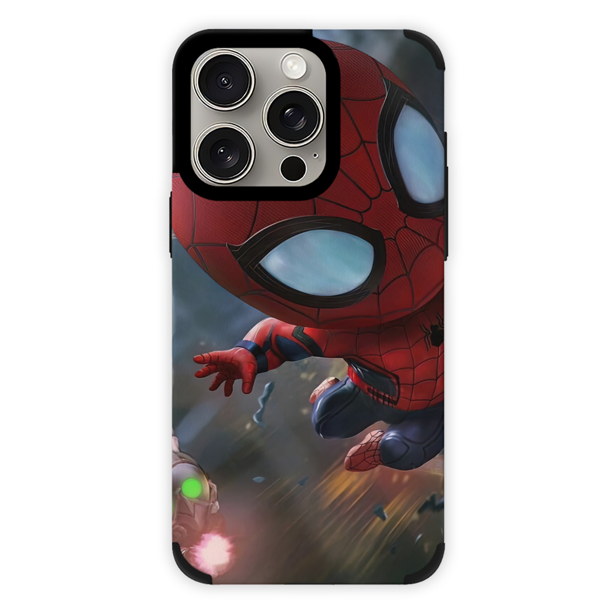 （画像用） Spider Man スパイダーマン 【iPhone15ProMax対応】 PUレザー スマホケース 耐衝撃＆黄変防止