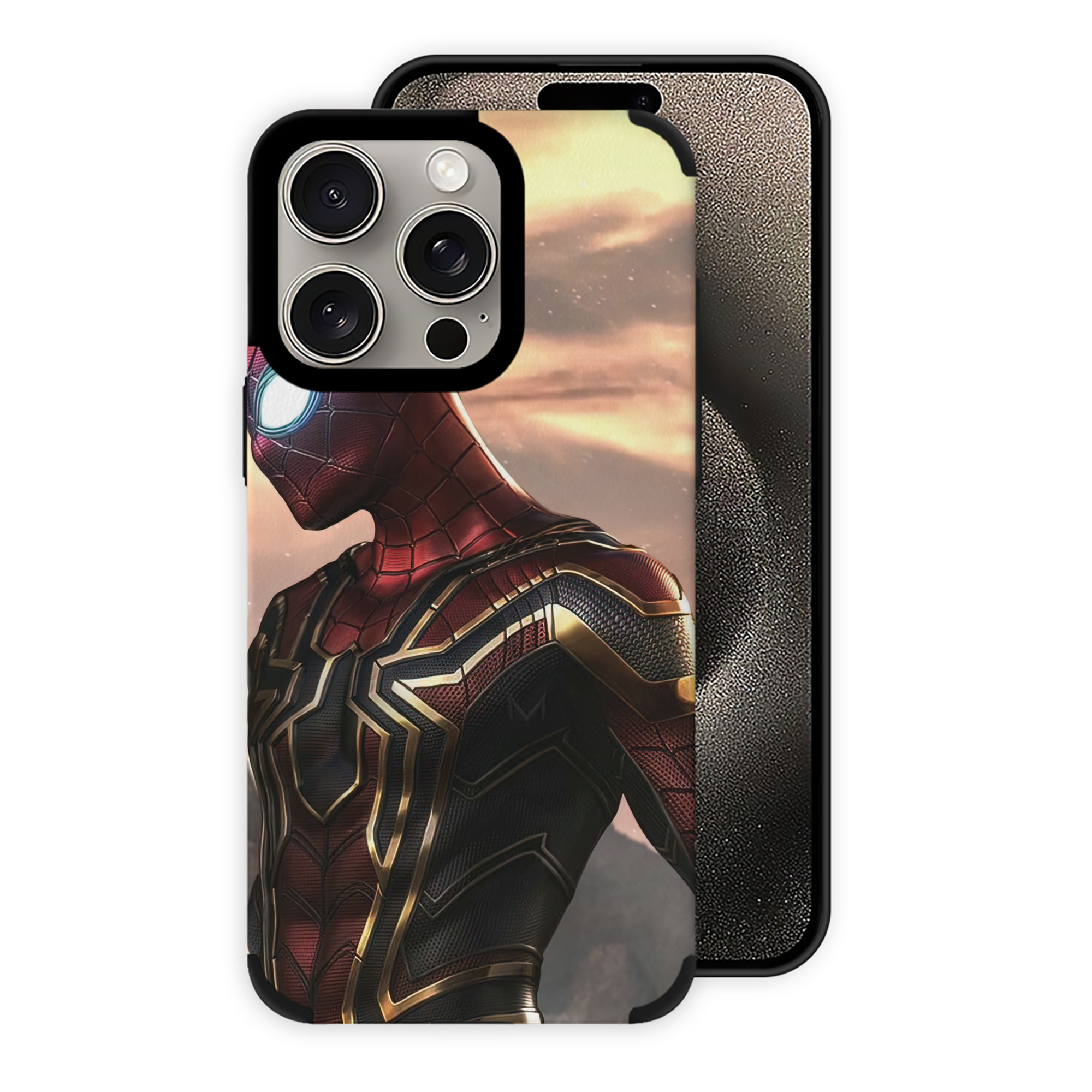 Spider Man スパイダーマン 【iPhone15ProMax対応】 PUレザー スマホケース 耐衝撃＆黄変防止