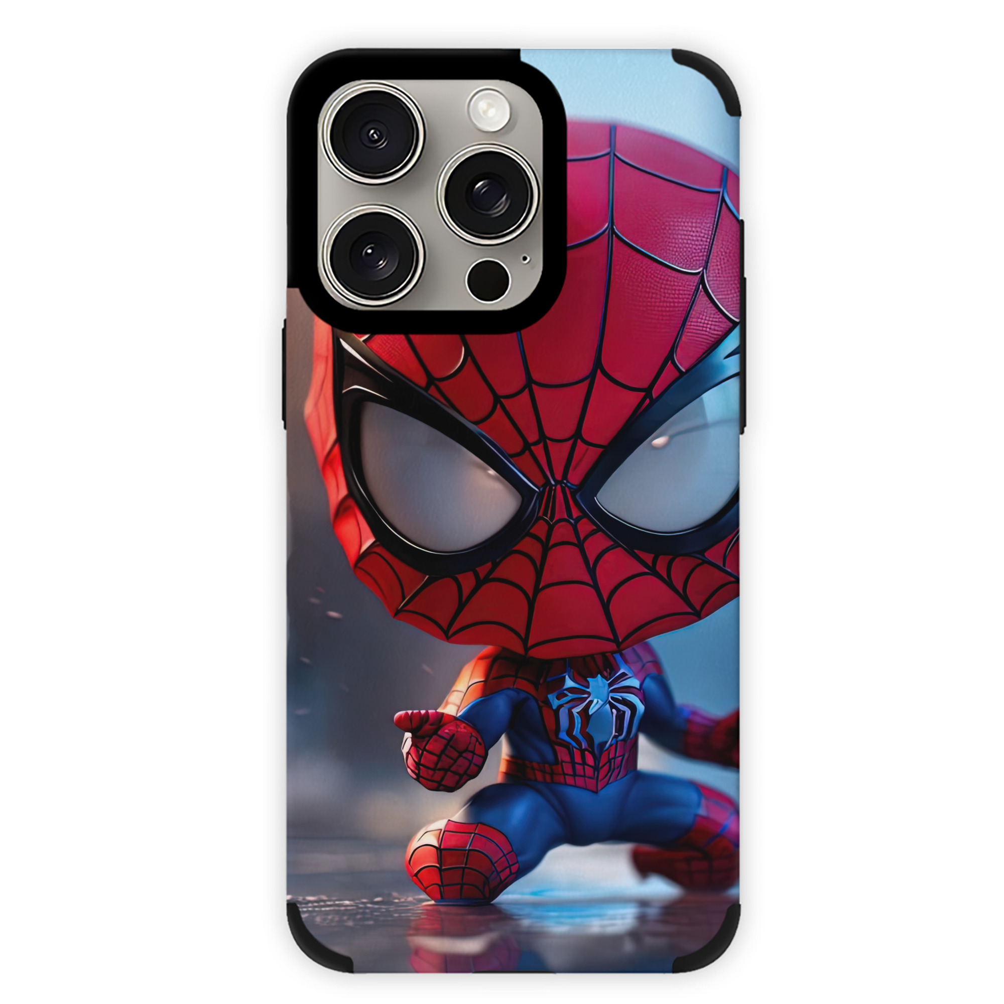 Spider Man スパイダーマン 【iPhone15ProMax対応】 PUレザー スマホケース 耐衝撃＆黄変防止