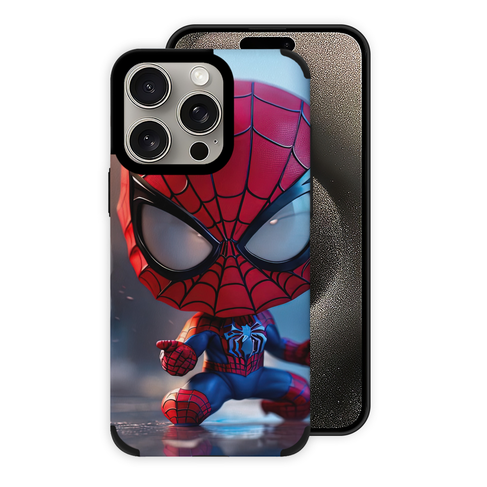 Spider Man スパイダーマン 【iPhone15ProMax対応】 PUレザー スマホケース 耐衝撃＆黄変防止