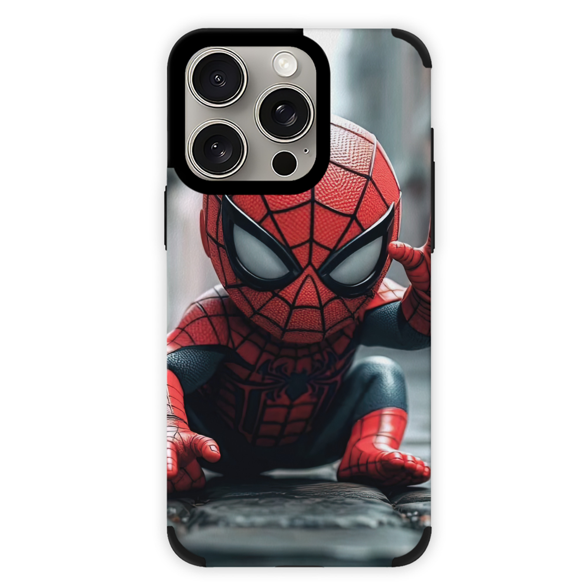 （画像用） Spider Man スパイダーマン 【iPhone15ProMax対応】 PUレザー スマホケース 耐衝撃＆黄変防止
