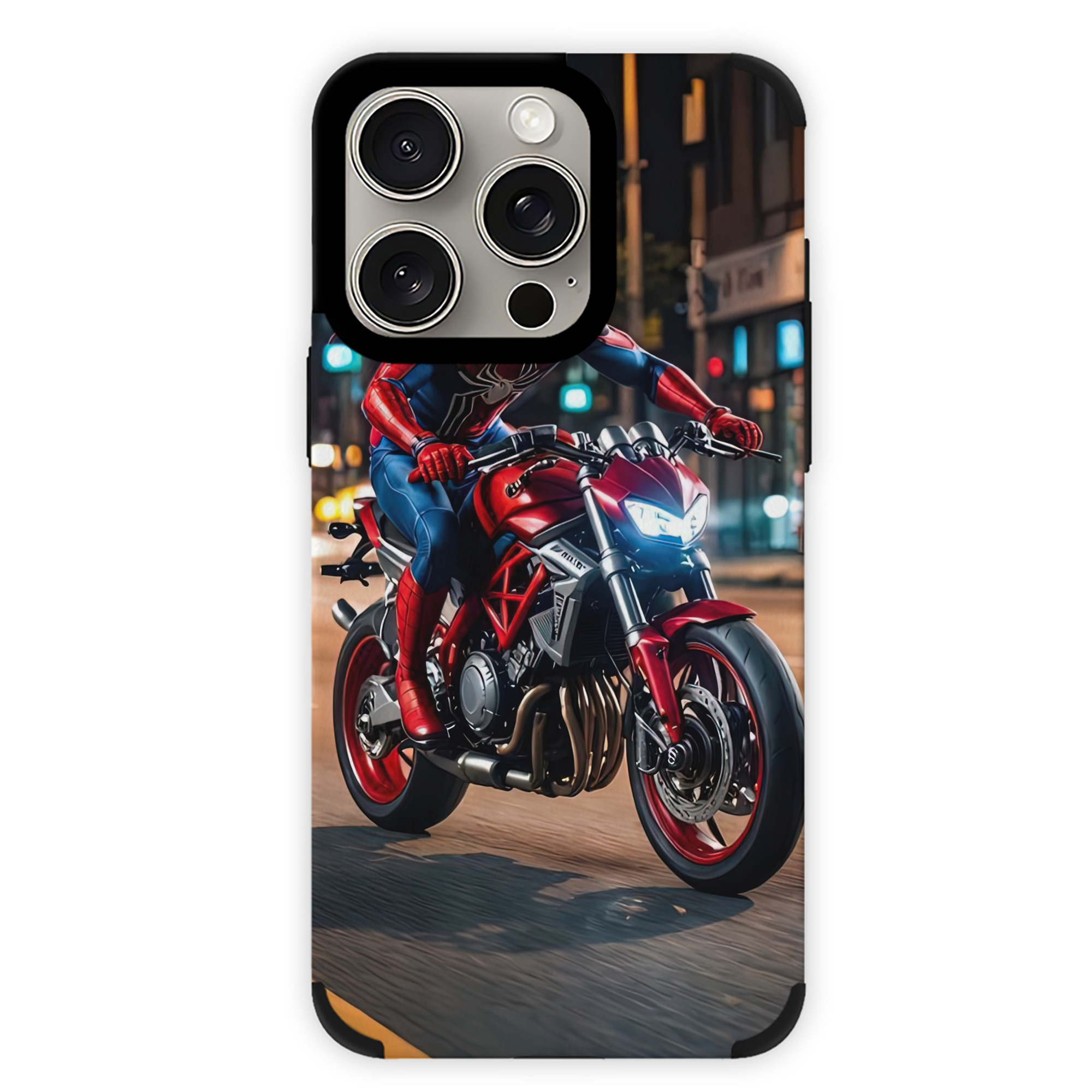 Spider Man スパイダーマン 【iPhone15ProMax対応】 PUレザー スマホケース 耐衝撃＆黄変防止