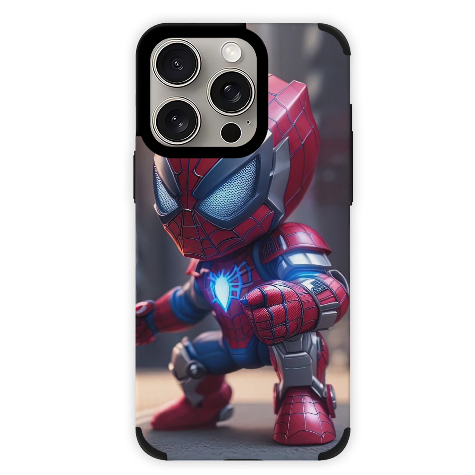 （画像用） Spider Man スパイダーマン 【iPhone15ProMax対応】 PUレザー スマホケース 耐衝撃＆黄変防止