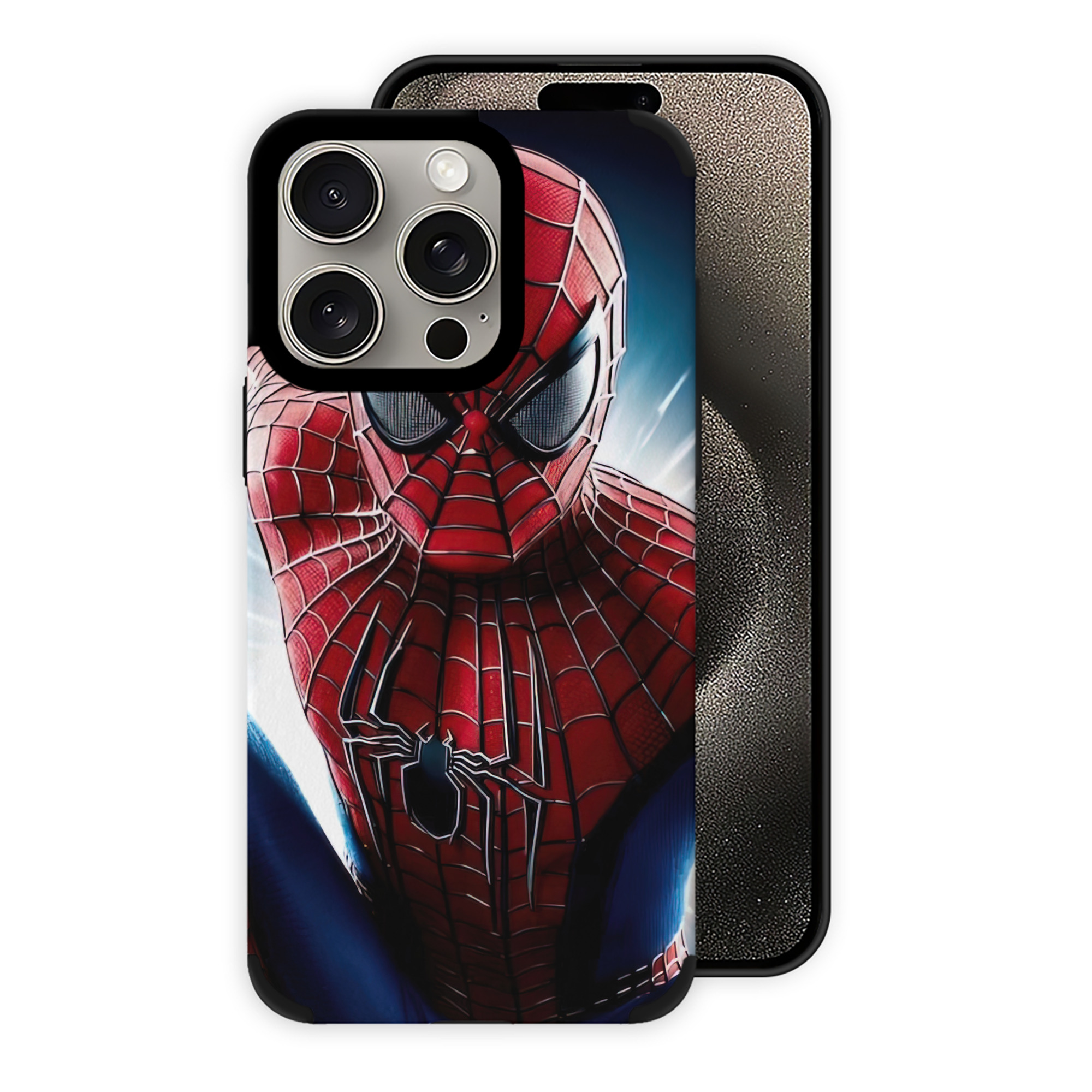 Spider Man スパイダーマン 【iPhone15ProMax対応】 PUレザー スマホケース 耐衝撃＆黄変防止