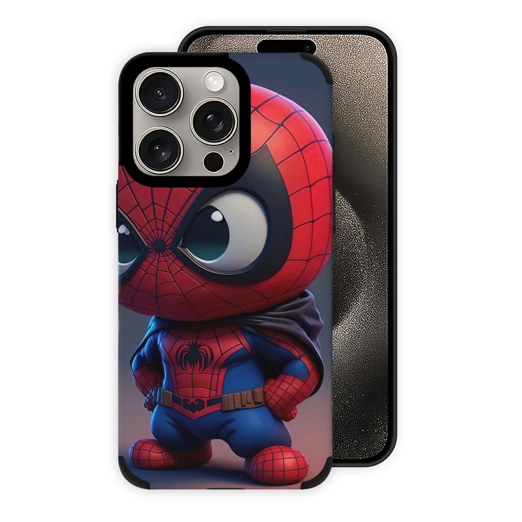 Spider Man スパイダーマン 【iPhone15ProMax対応】 PUレザー スマホケース 耐衝撃＆黄変防止