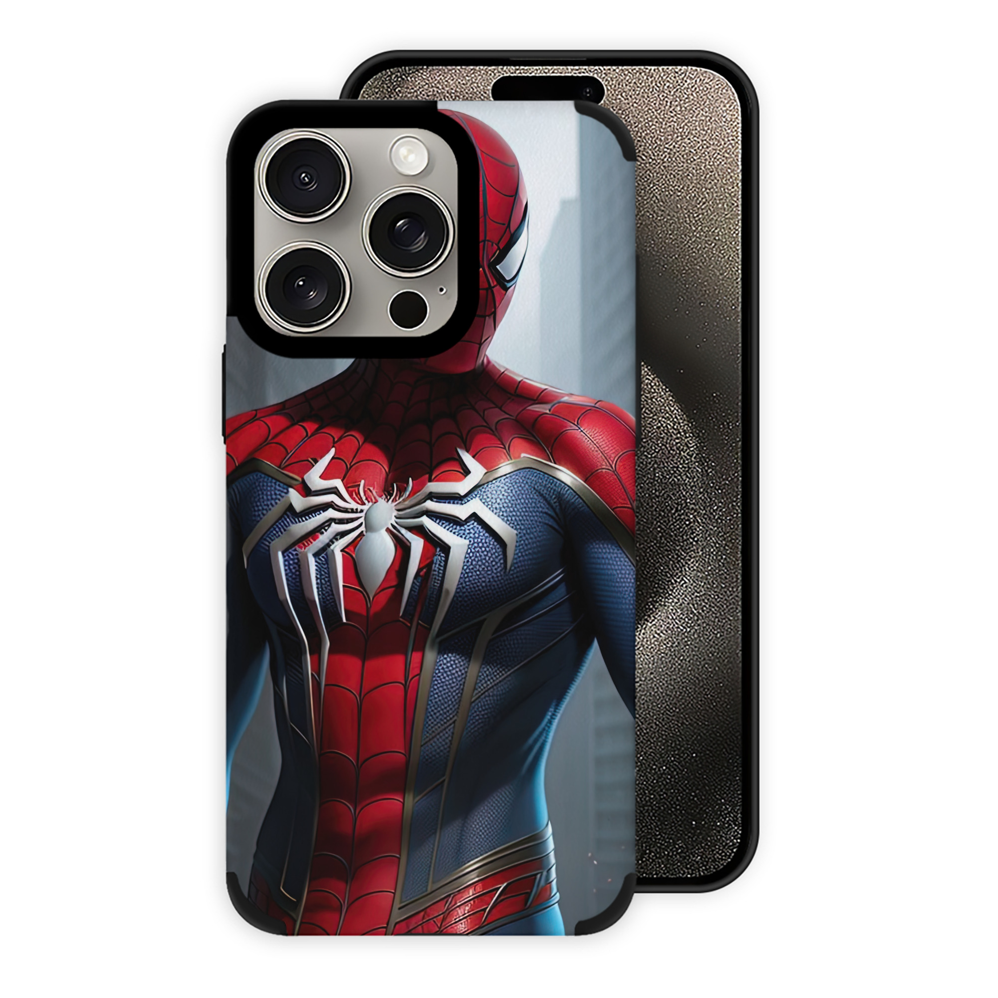 Spider Man スパイダーマン 【iPhone15ProMax対応】 PUレザー スマホケース 耐衝撃＆黄変防止