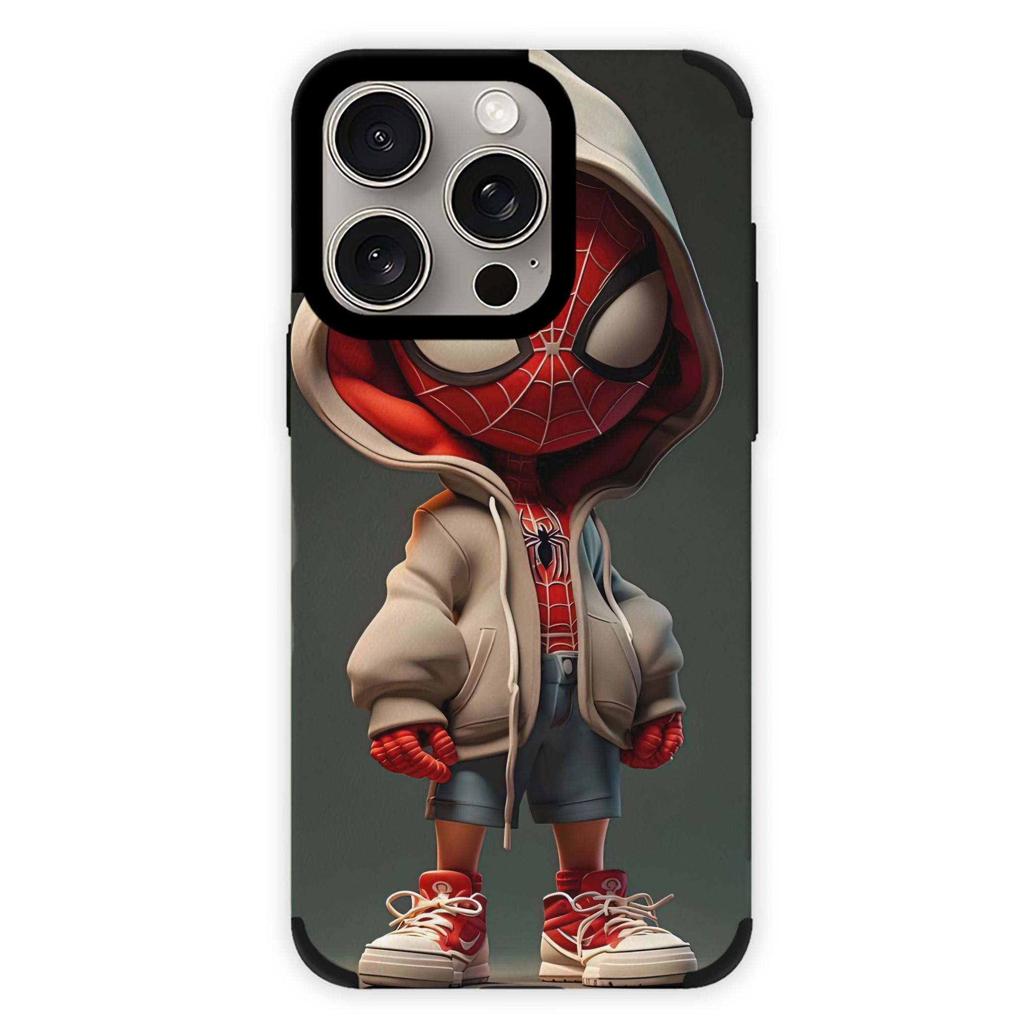 Spider Man スパイダーマン 【iPhone15ProMax対応】 PUレザー スマホケース 耐衝撃＆黄変防止
