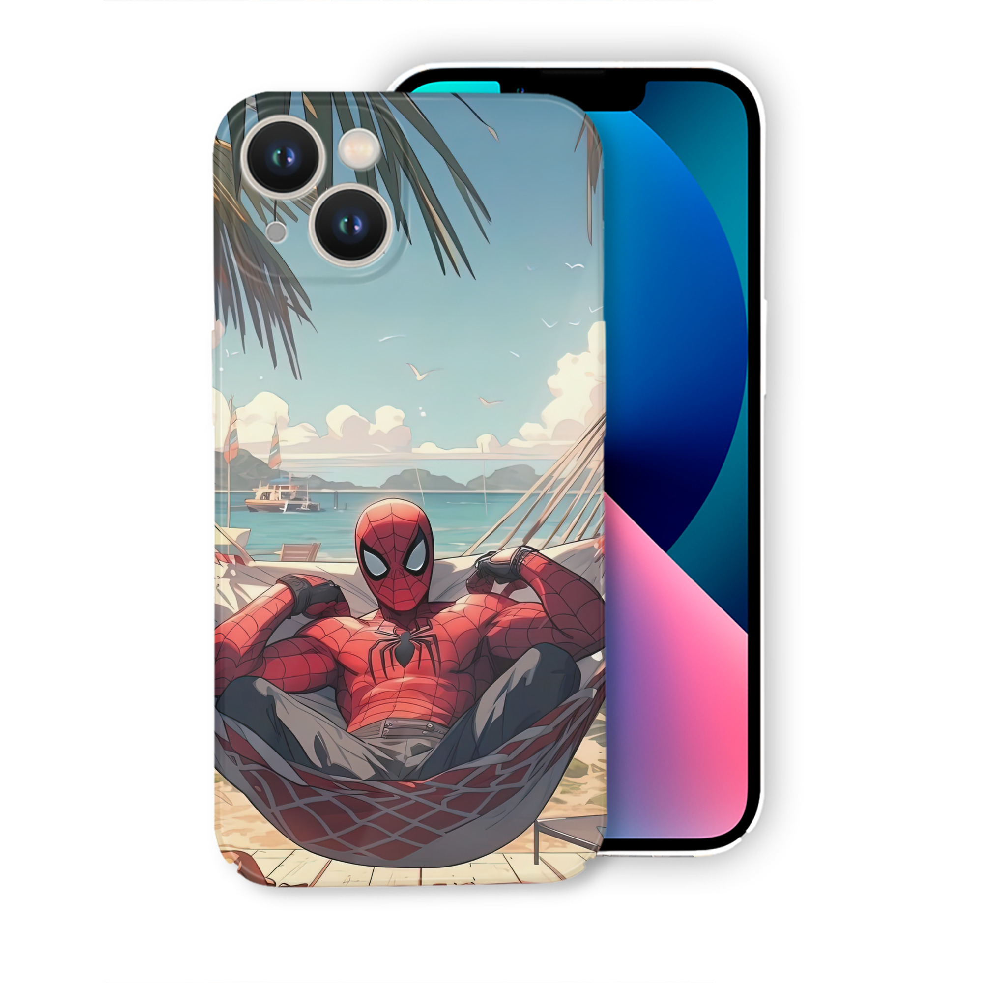 （画像用） Spider Man スパイダーマン 【iPhone 14シリーズ対応】ハードケース