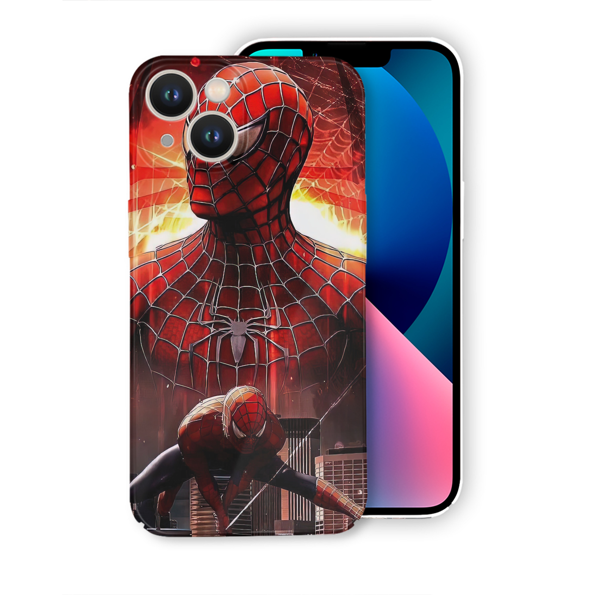 （画像用） Spider Man スパイダーマン 【iPhone 14シリーズ対応】ハードケース