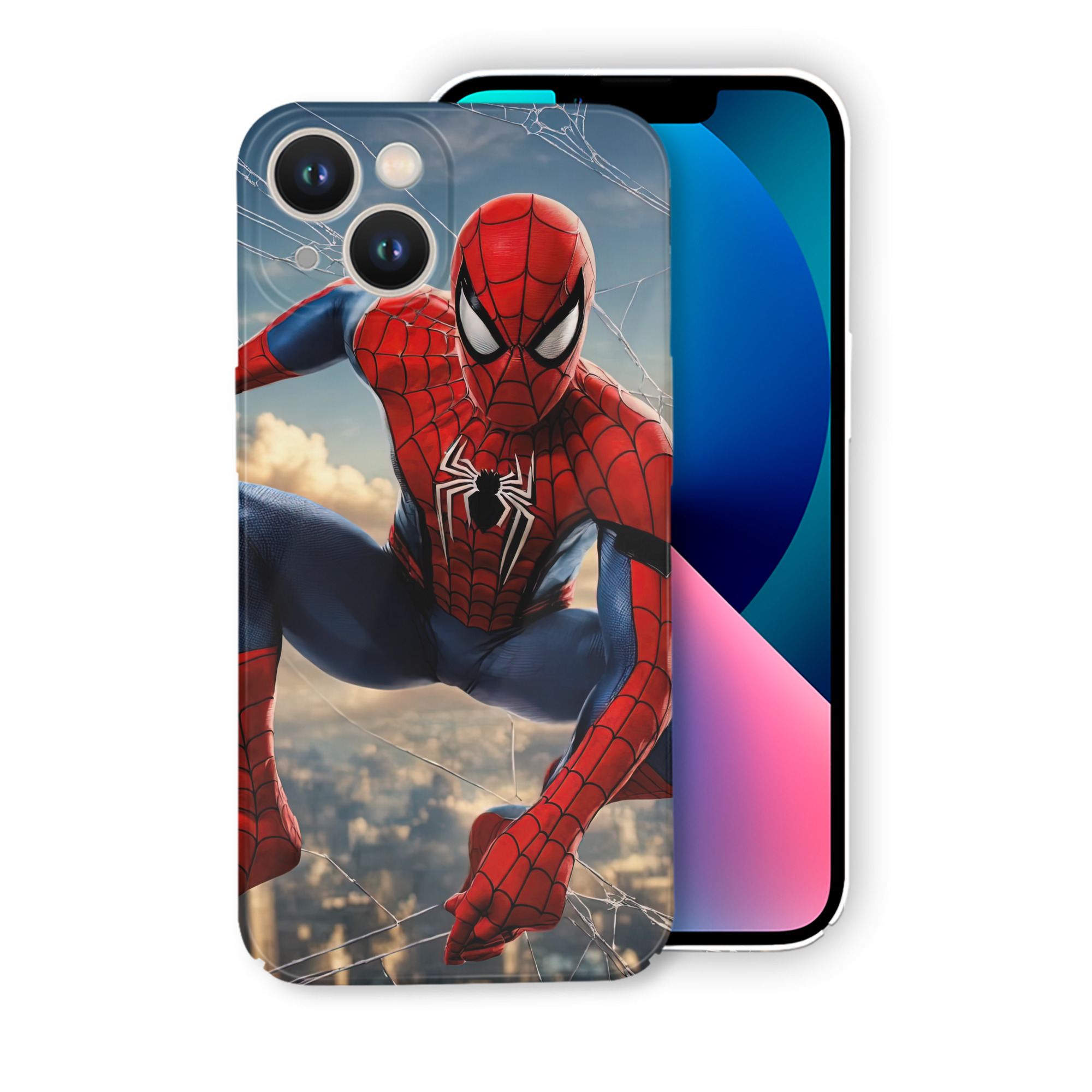 （画像用） Spider Man スパイダーマン 【iPhone 14シリーズ対応】ハードケース