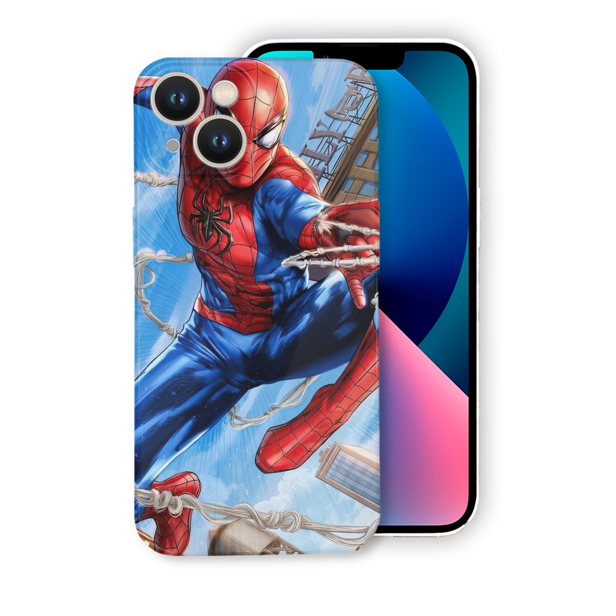 （画像用） Spider Man スパイダーマン 【iPhone 14シリーズ対応】ハードケース