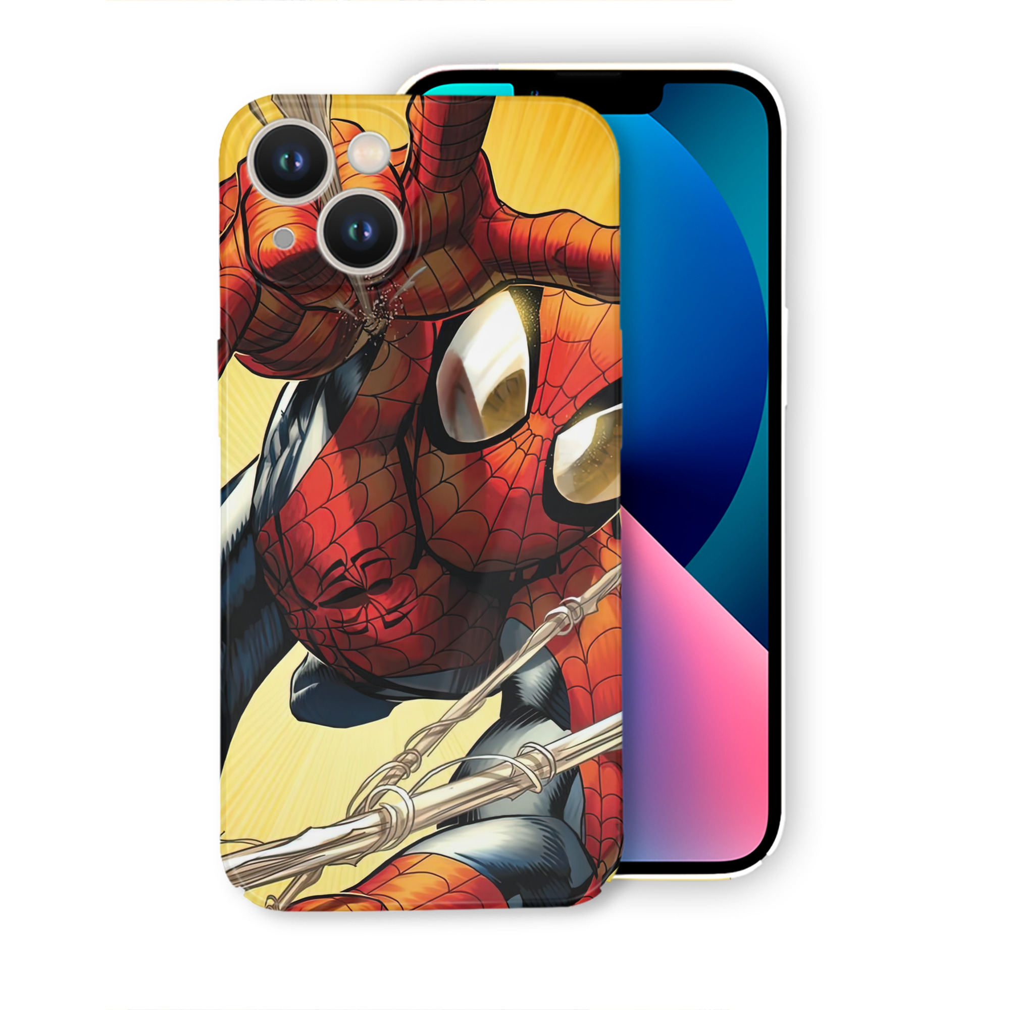 （画像用） Spider Man スパイダーマン 【iPhone 14シリーズ対応】ハードケース