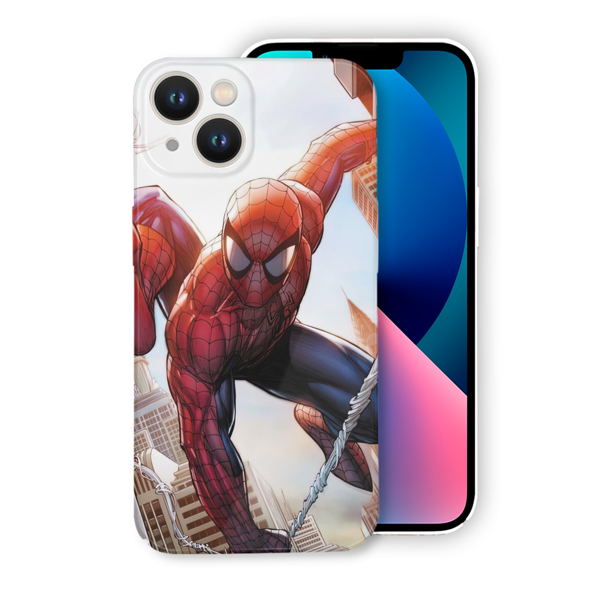 （画像用） Spider Man スパイダーマン 【iPhone 14シリーズ対応】ハードケース