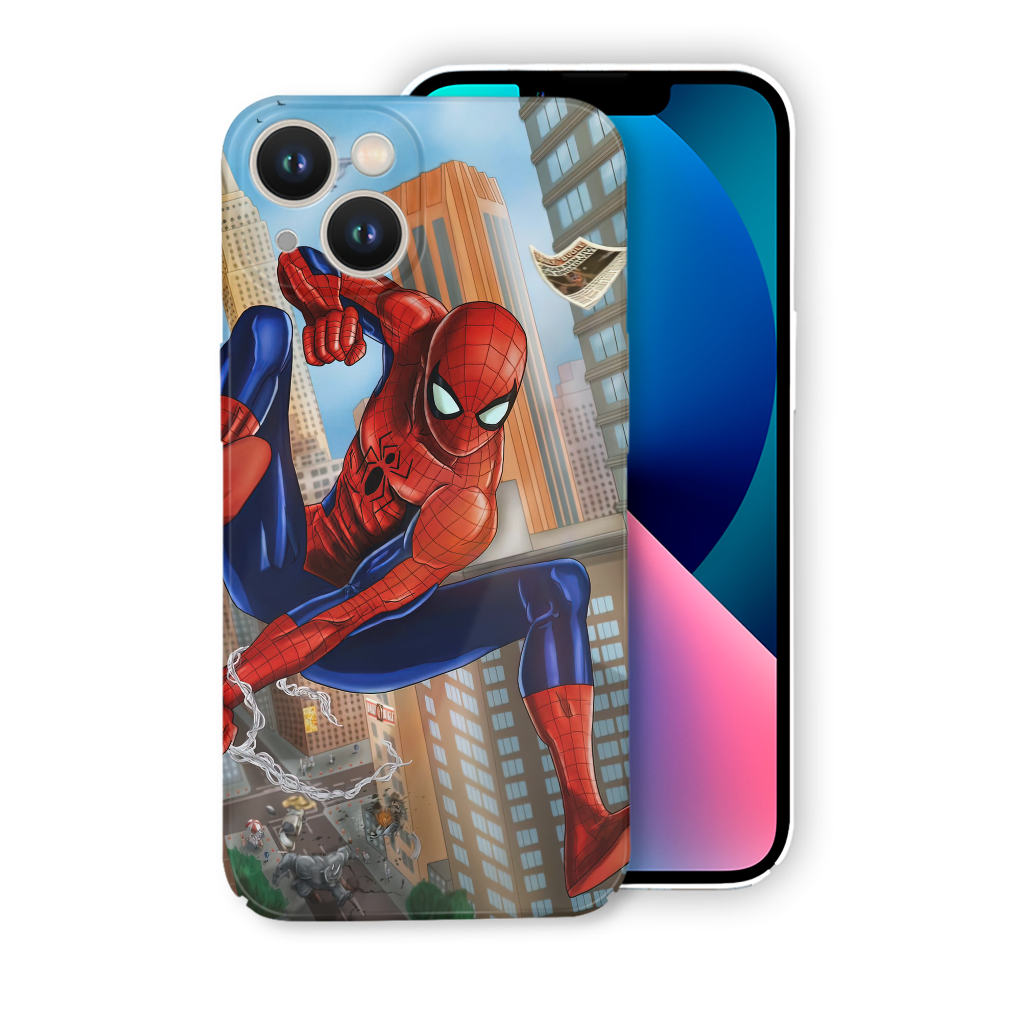 （画像用） Spider Man スパイダーマン 【iPhone 14シリーズ対応】ハードケース