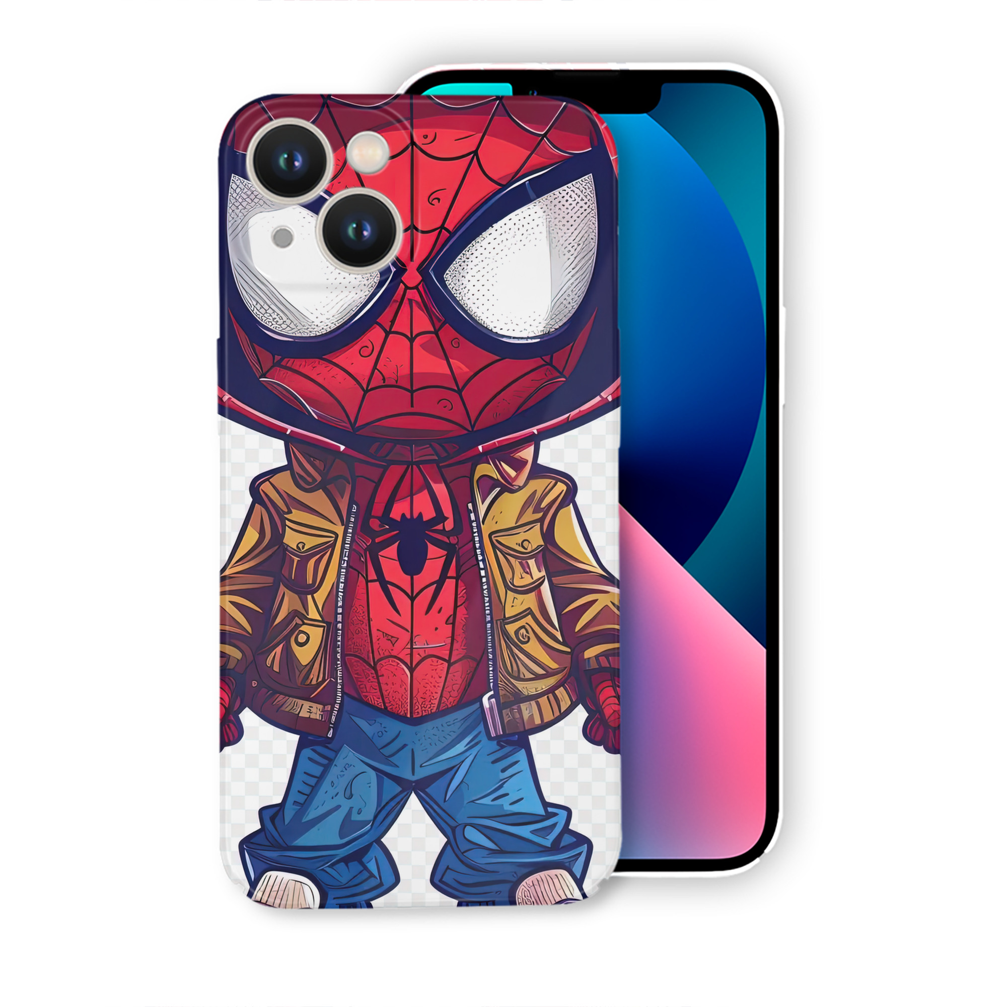 （画像用） Spider Man スパイダーマン 【iPhone 14シリーズ対応】ハードケース