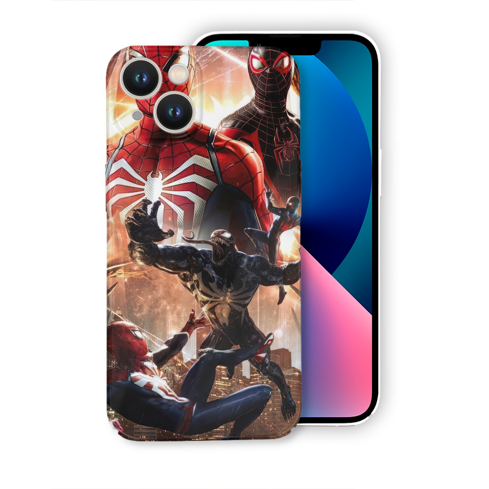 （画像用） Spider Man スパイダーマン 【iPhone 14シリーズ対応】ハードケース
