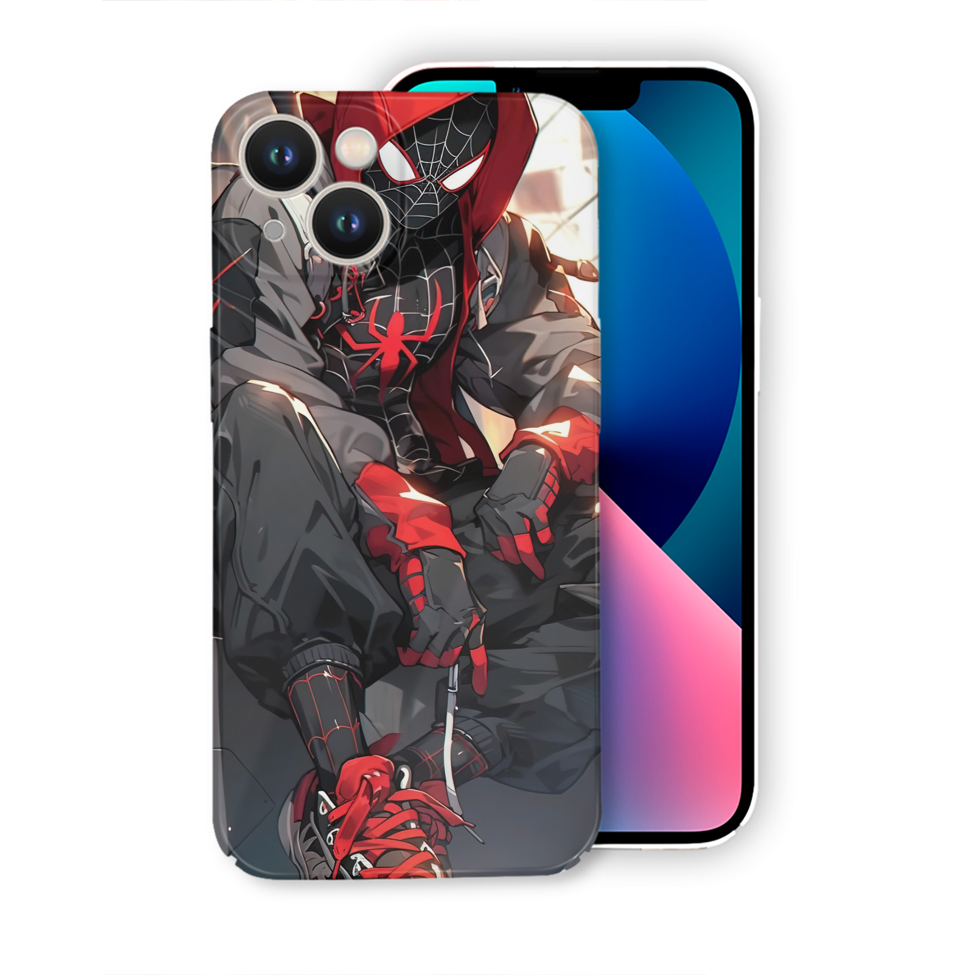 （画像用） Spider Man スパイダーマン 【iPhone 14シリーズ対応】ハードケース