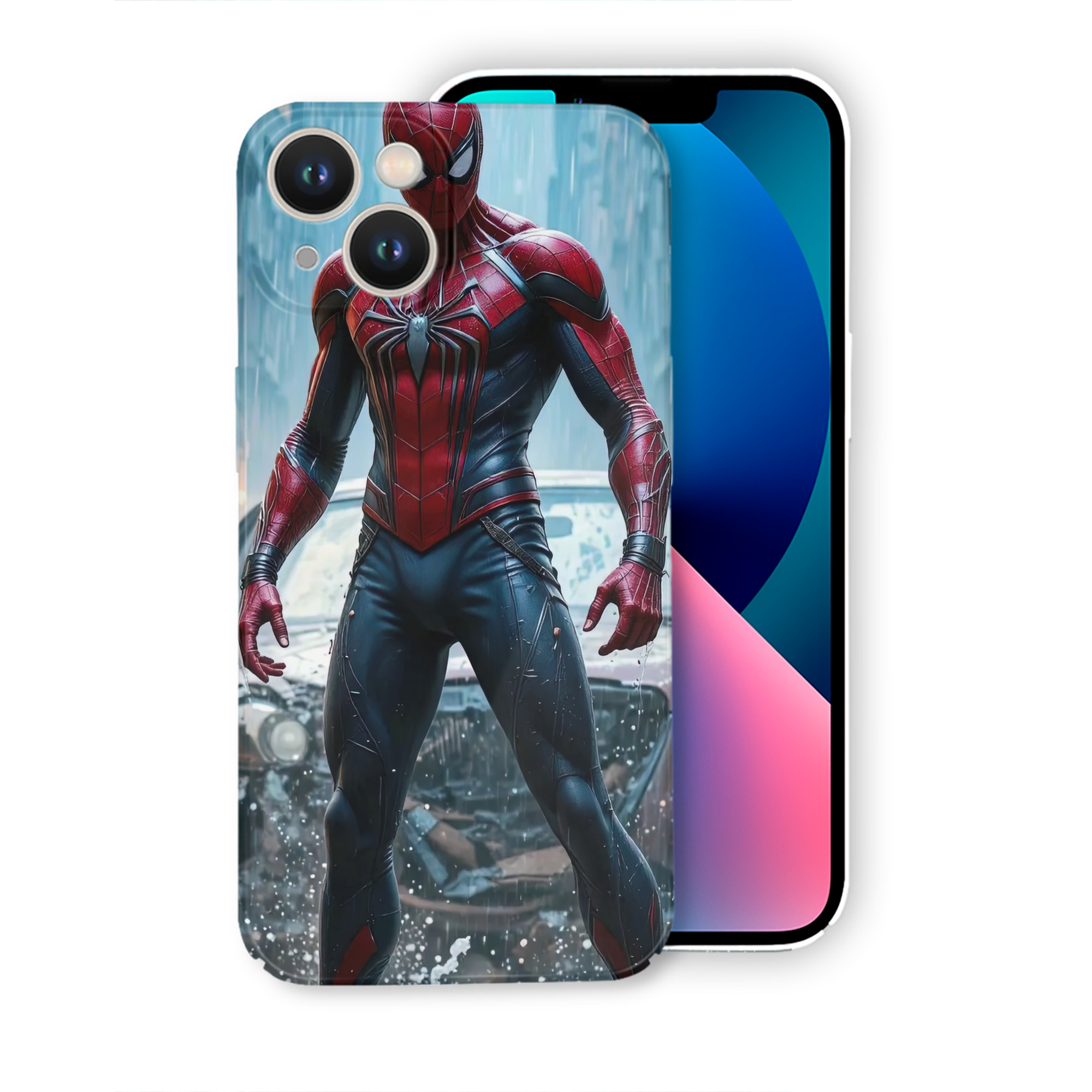 （画像用） Spider Man スパイダーマン 【iPhone 14シリーズ対応】ハードケース