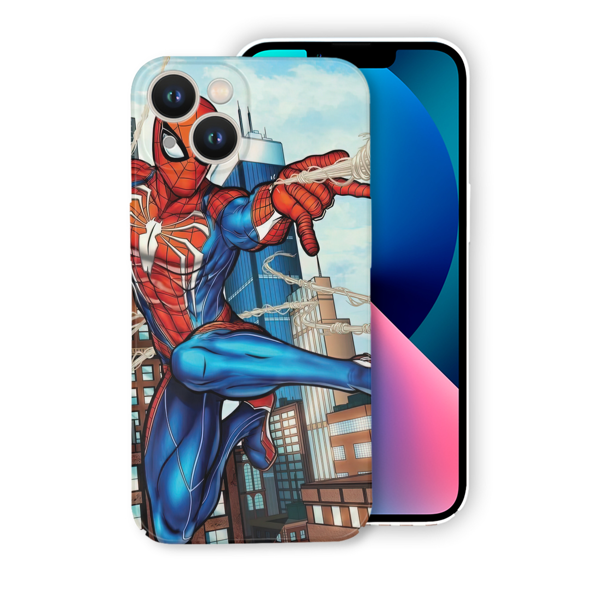 （画像用） Spider Man スパイダーマン 【iPhone 14シリーズ対応】ハードケース