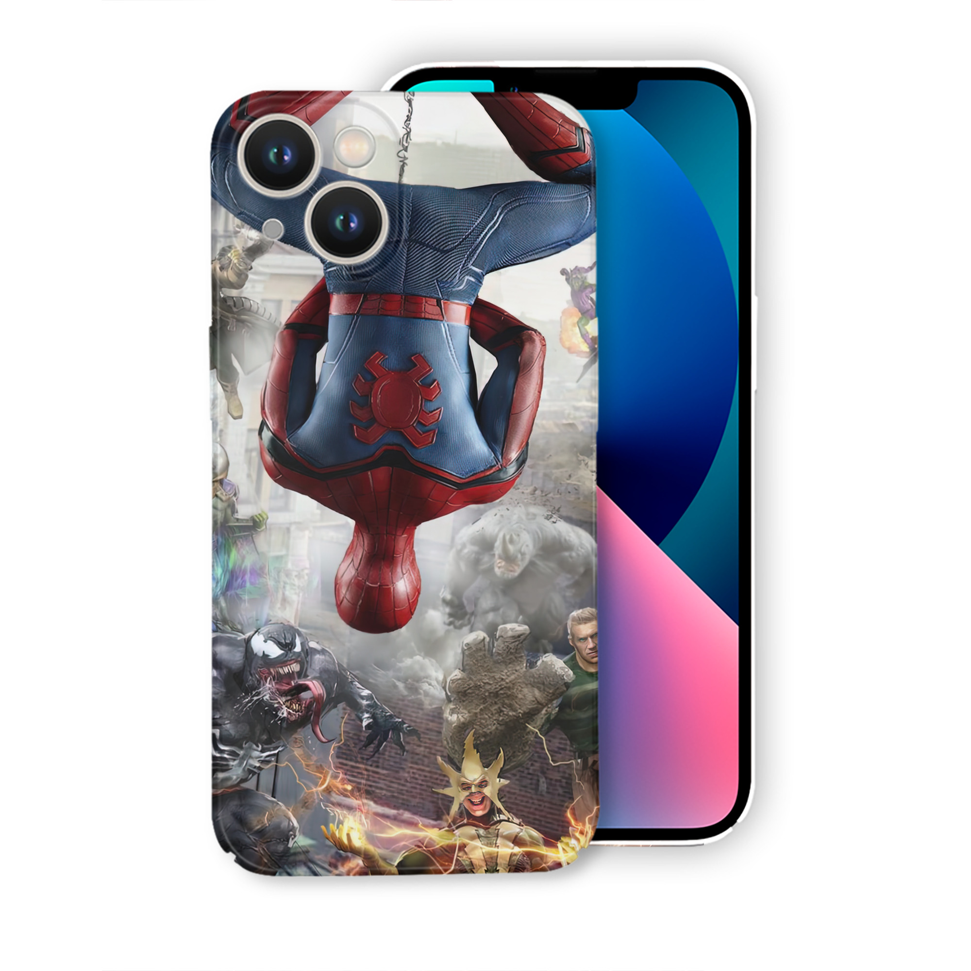 （画像用） Spider Man スパイダーマン 【iPhone 14シリーズ対応】ハードケース