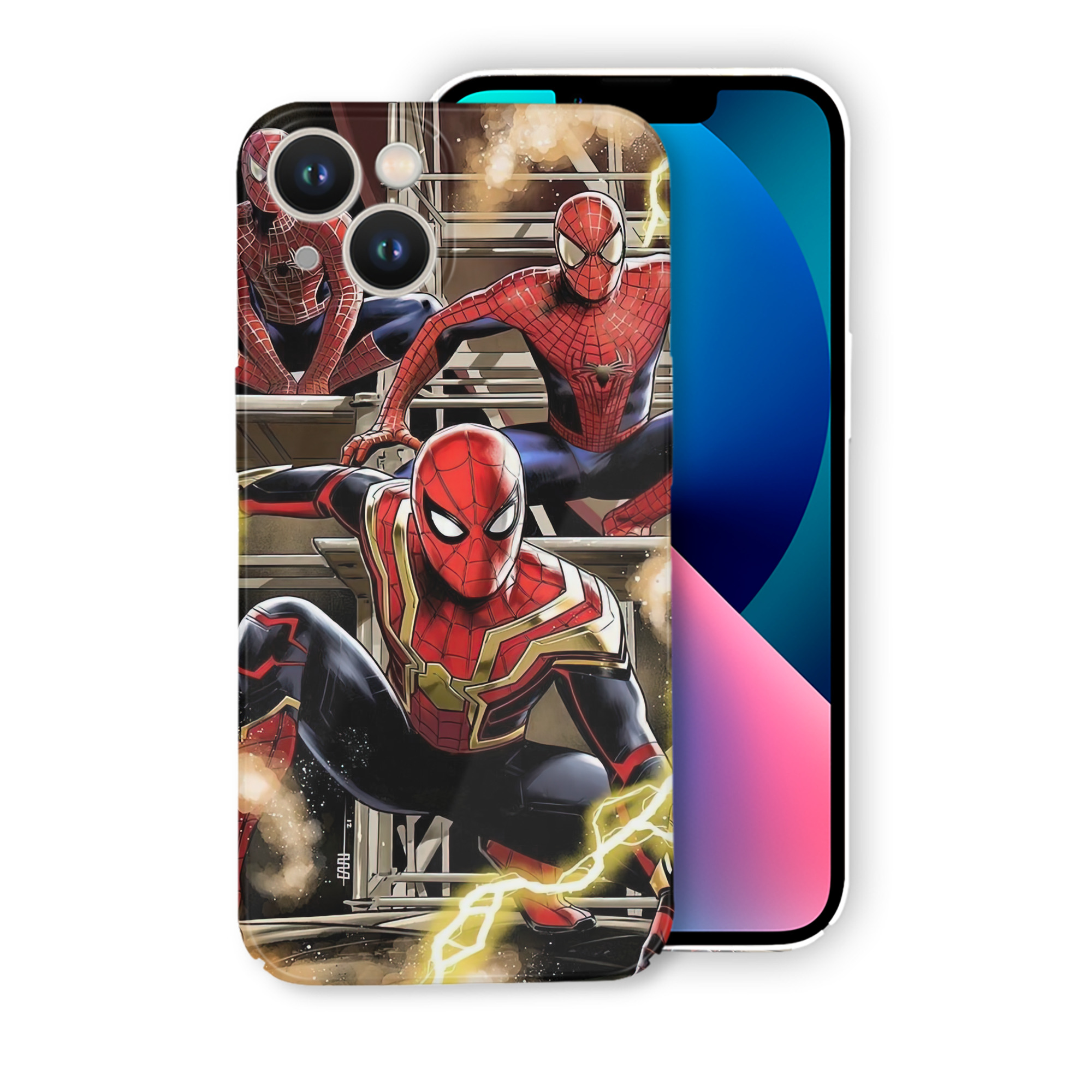（画像用） Spider Man スパイダーマン 【iPhone 14シリーズ対応】ハードケース
