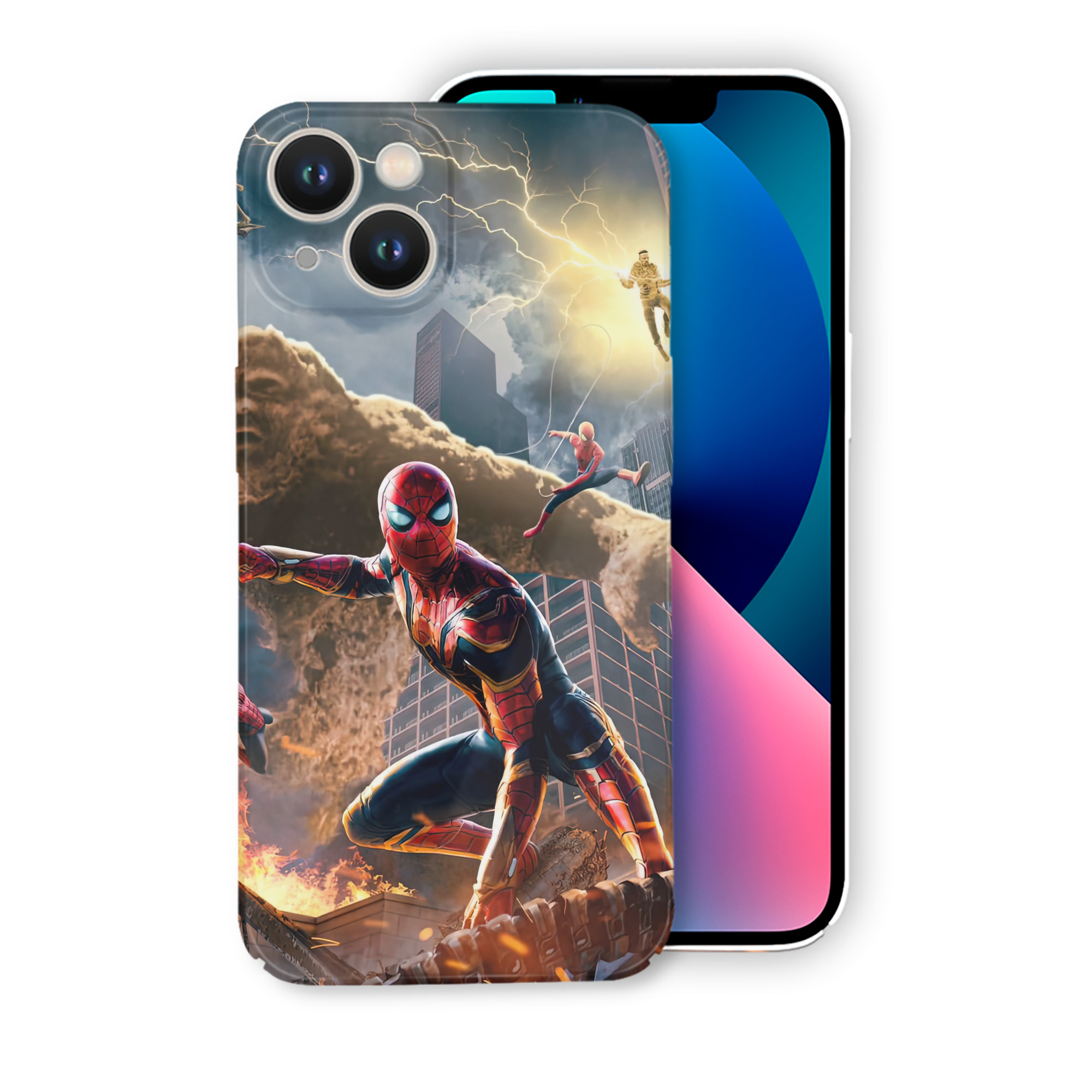 （画像用） Spider Man スパイダーマン 【iPhone 14シリーズ対応】ハードケース