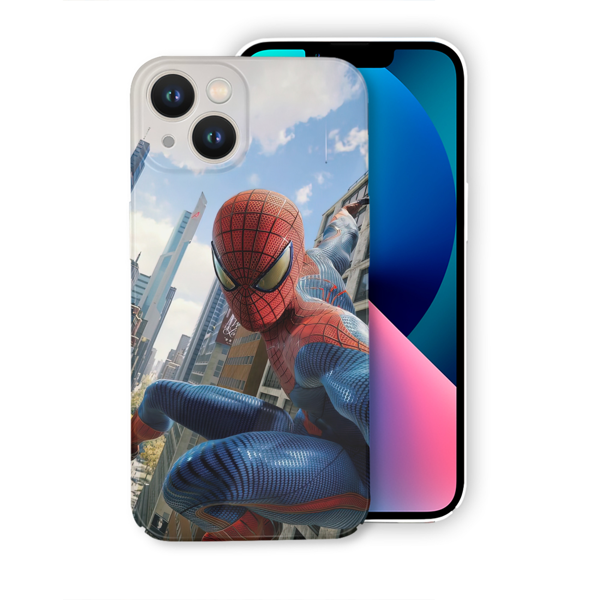 （画像用） Spider Man スパイダーマン 【iPhone 14シリーズ対応】ハードケース