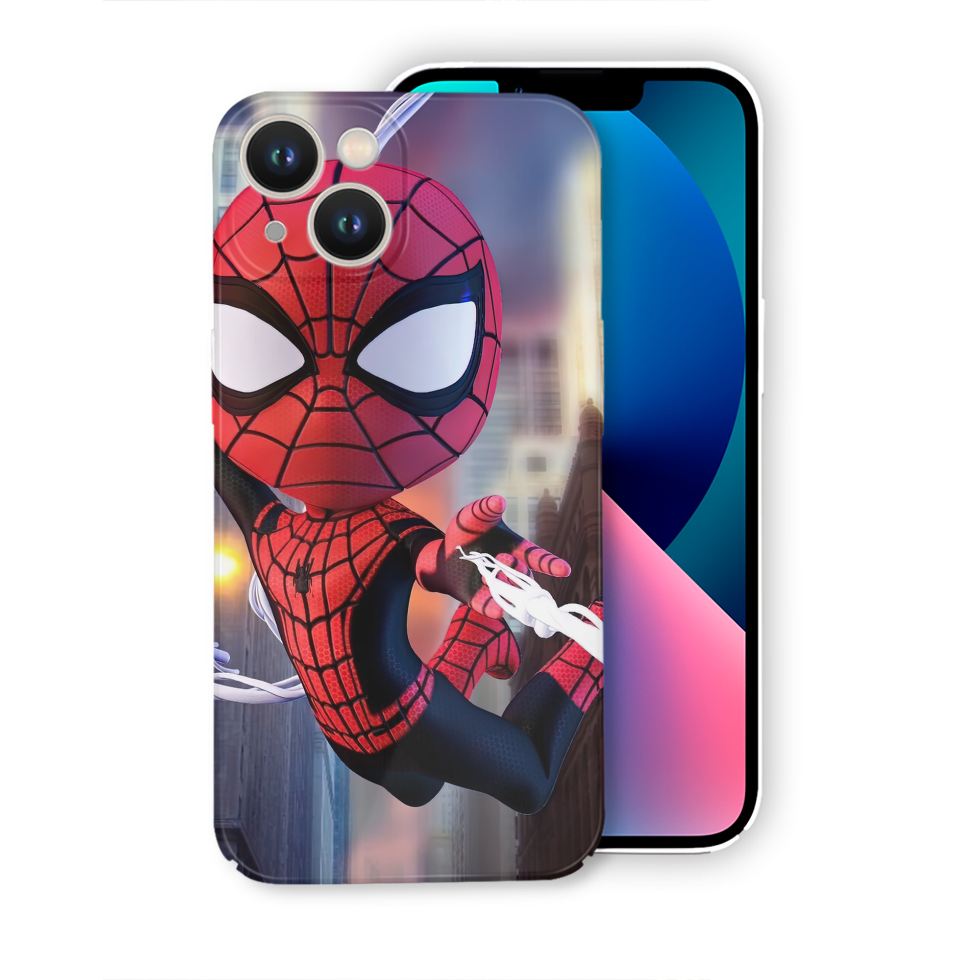 （画像用） Spider Man スパイダーマン 【iPhone 14シリーズ対応】ハードケース