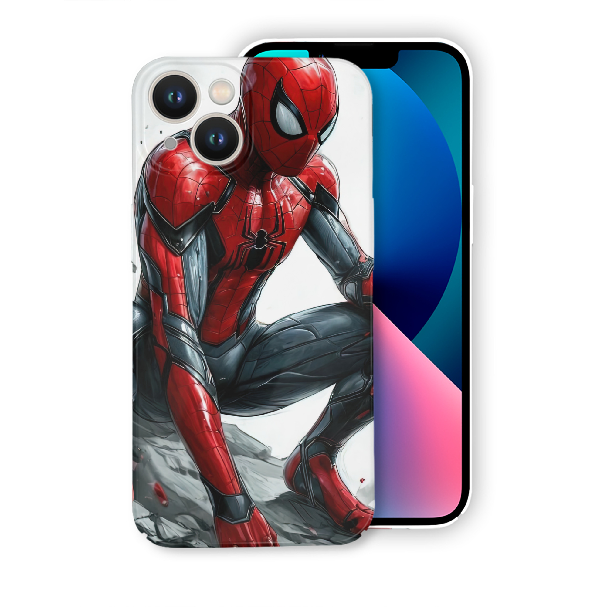 （画像用） Spider Man スパイダーマン 【iPhone 14シリーズ対応】ハードケース